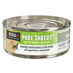 Koha KOHA CAT PURE SHREDS CHICKEN & DUCK 5.5 OZ