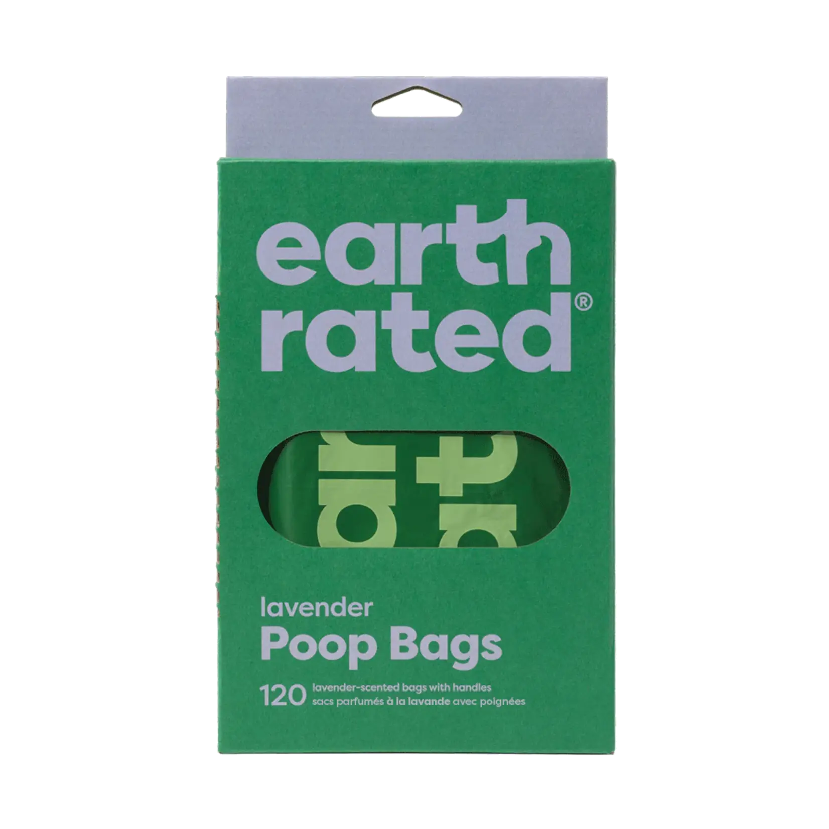Earth Rated Earth Rated Poop Bags with Easy-Tie Handles, Lavender Scented, 120 Handle Bags