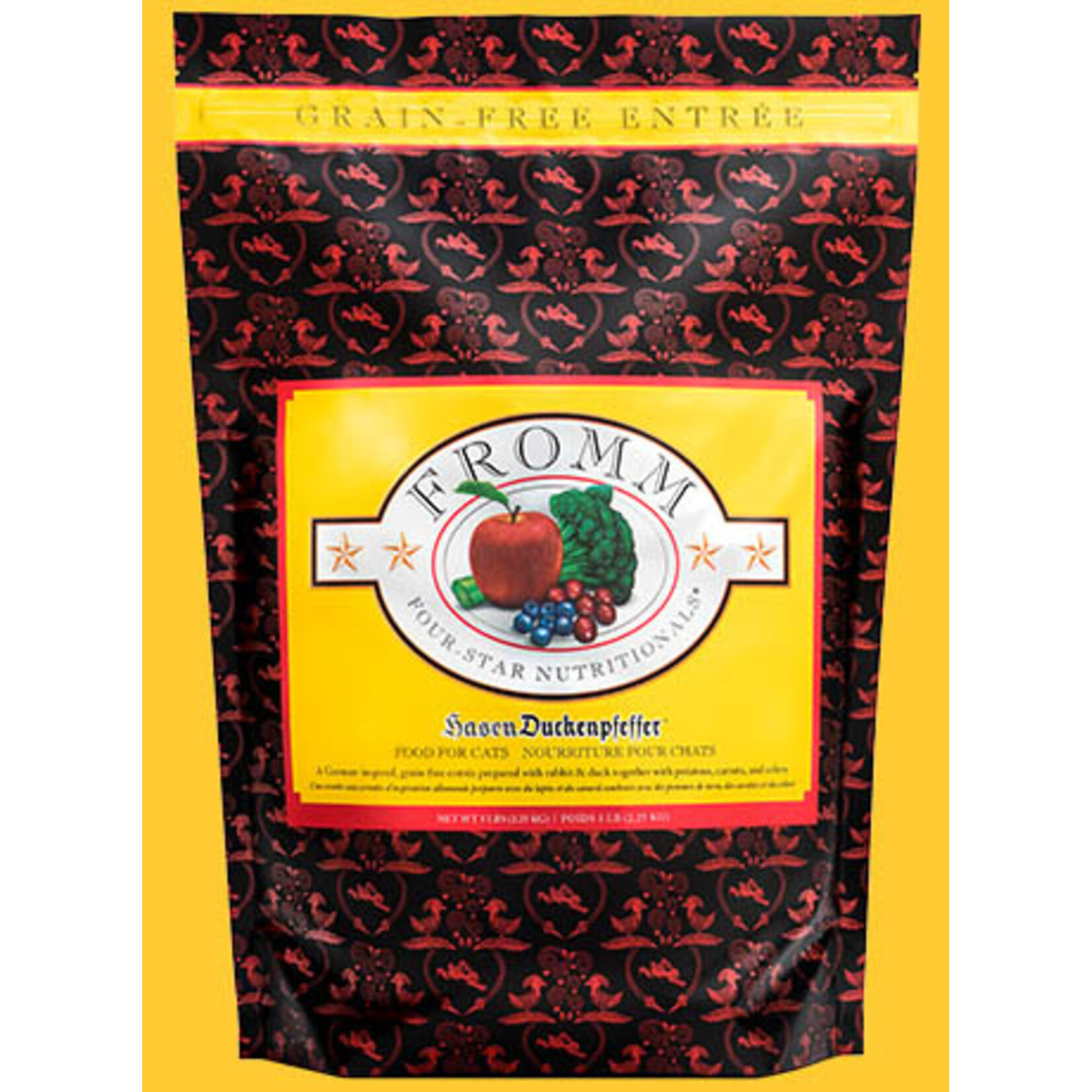 Fromm Family FROMM CAT GF HASEN DUCKENPFEFFER 4#