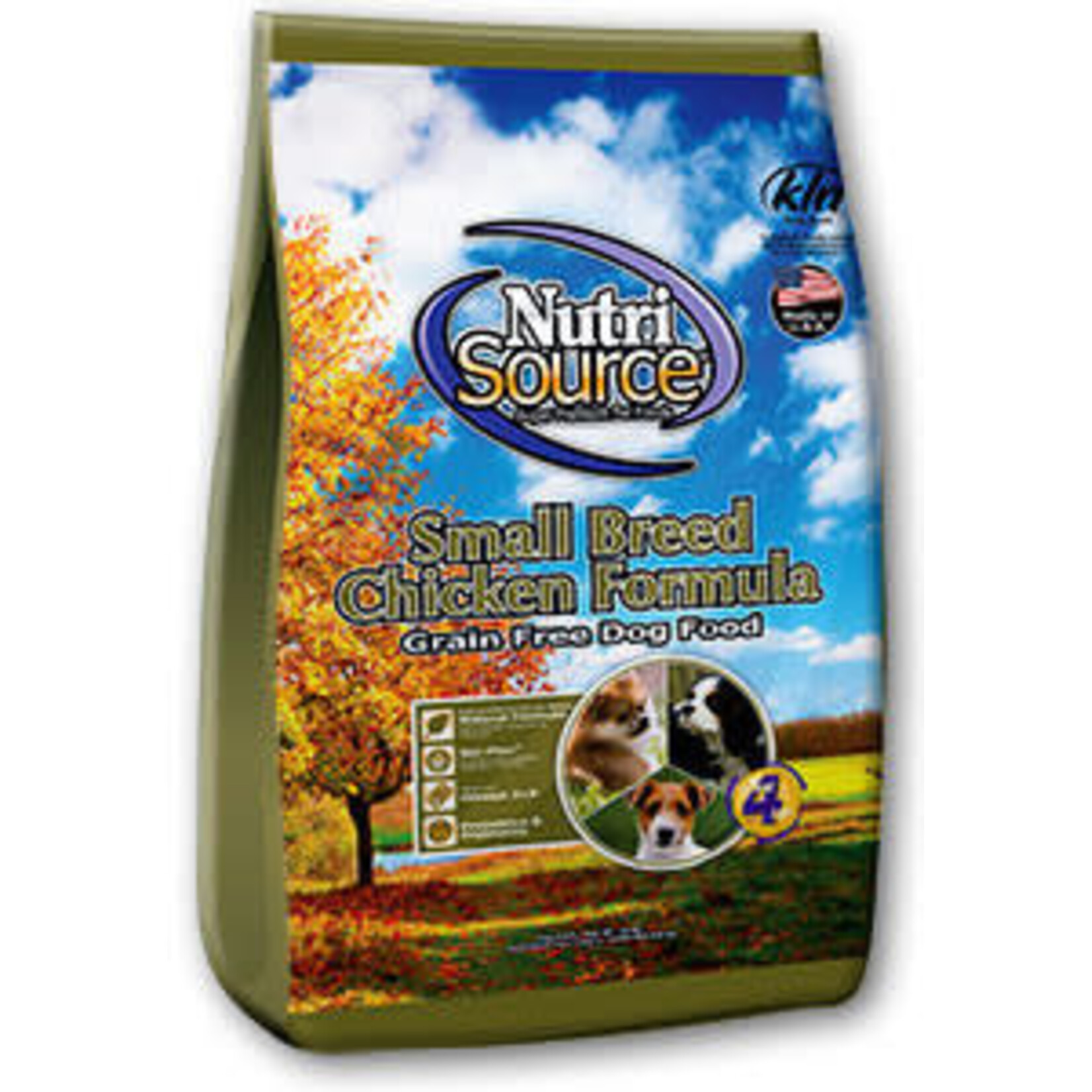 Nutrisource NUTRISOURCE GF Sm Breed Chicken Dog 4#