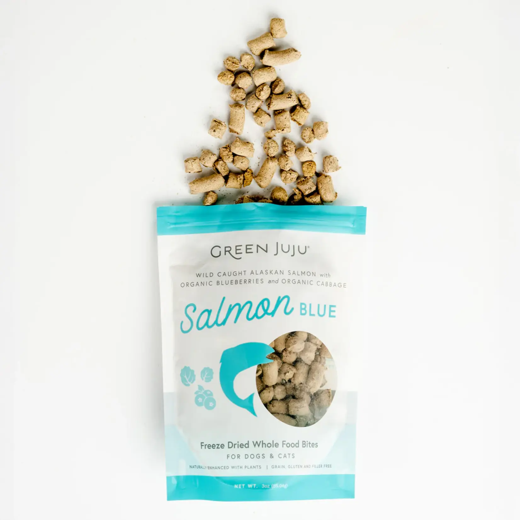 Green Juju Green Juju Freeze Dried Wild-Caught Salmon Blue 7.5 oz