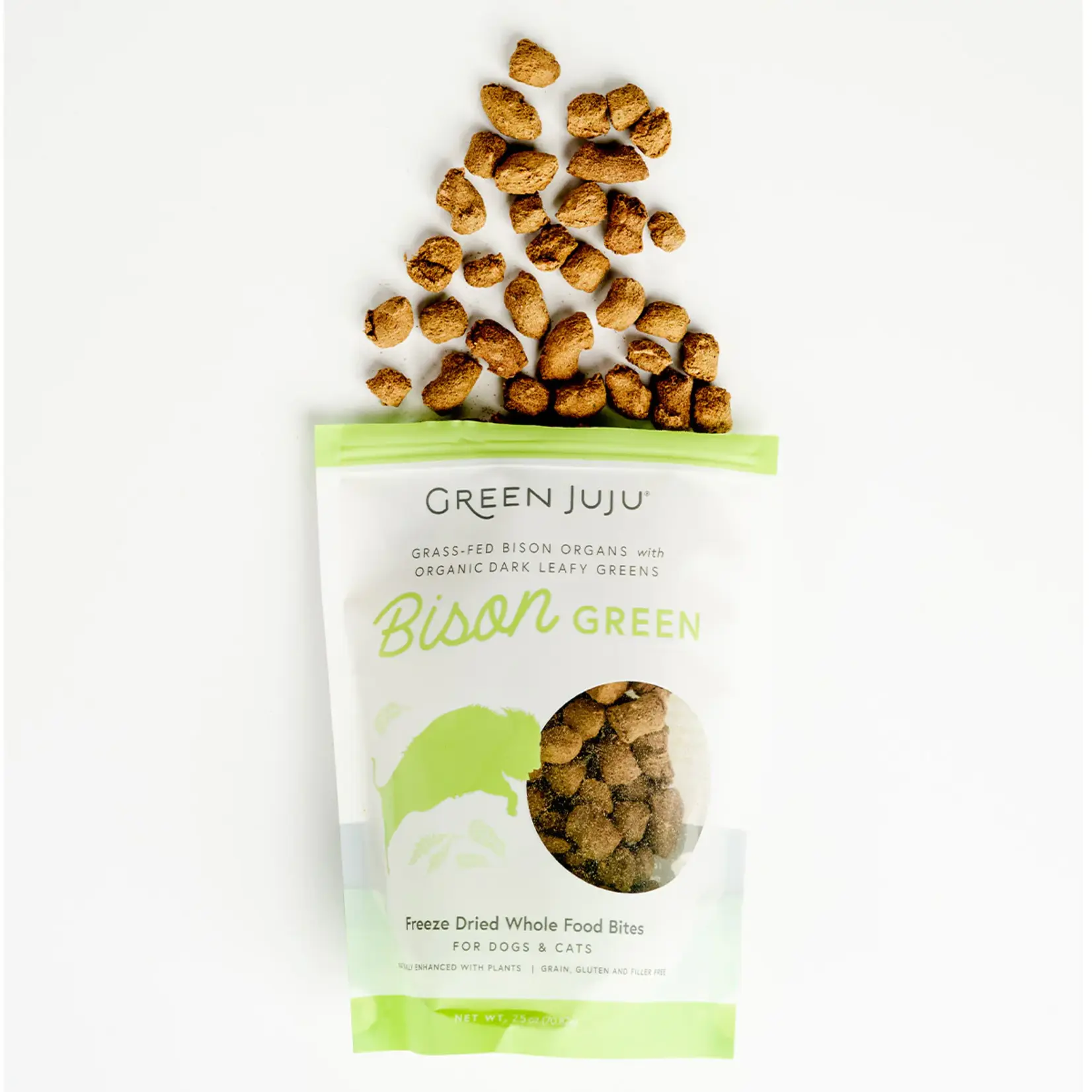 Green Juju Green Juju Freeze Dried Grass-Fed Bison Green 2.5 oz