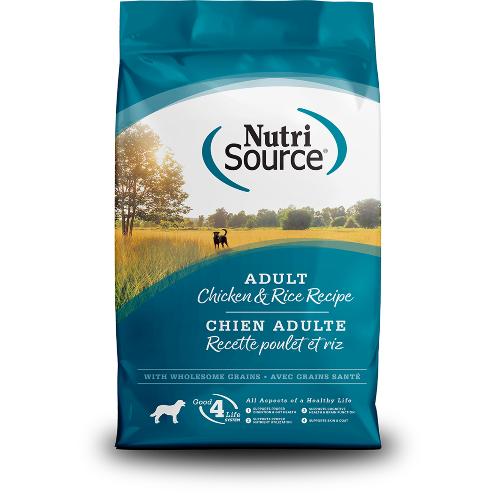 Nutrisource NUTRISOURCE Adult Chicken & Rice Dog 26#