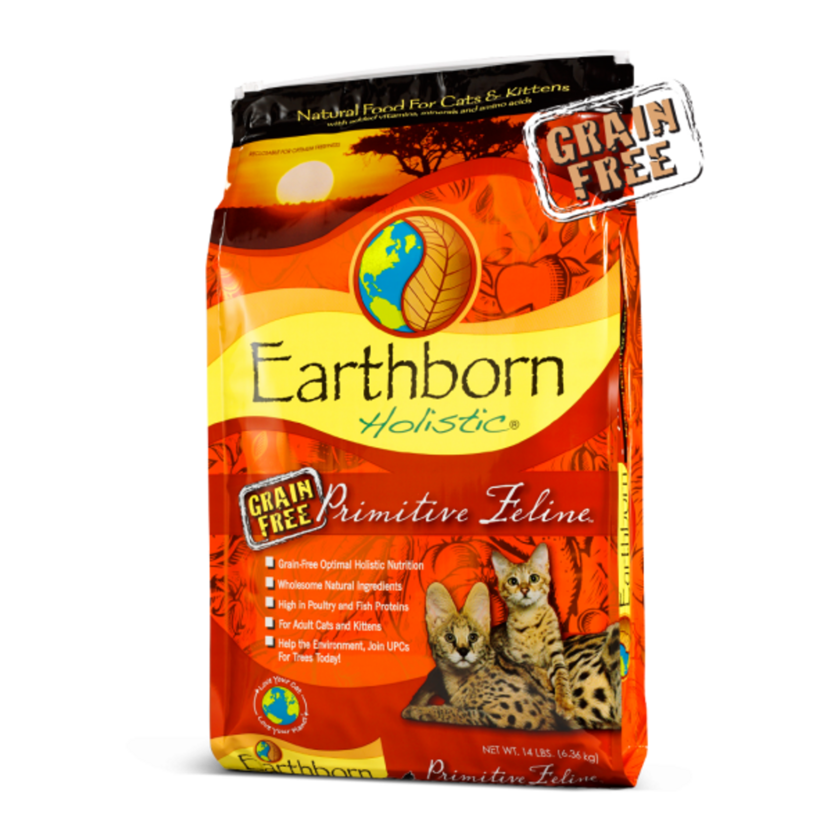 Earthborn EARTHBORN GF Primitive Feline Cat 4#