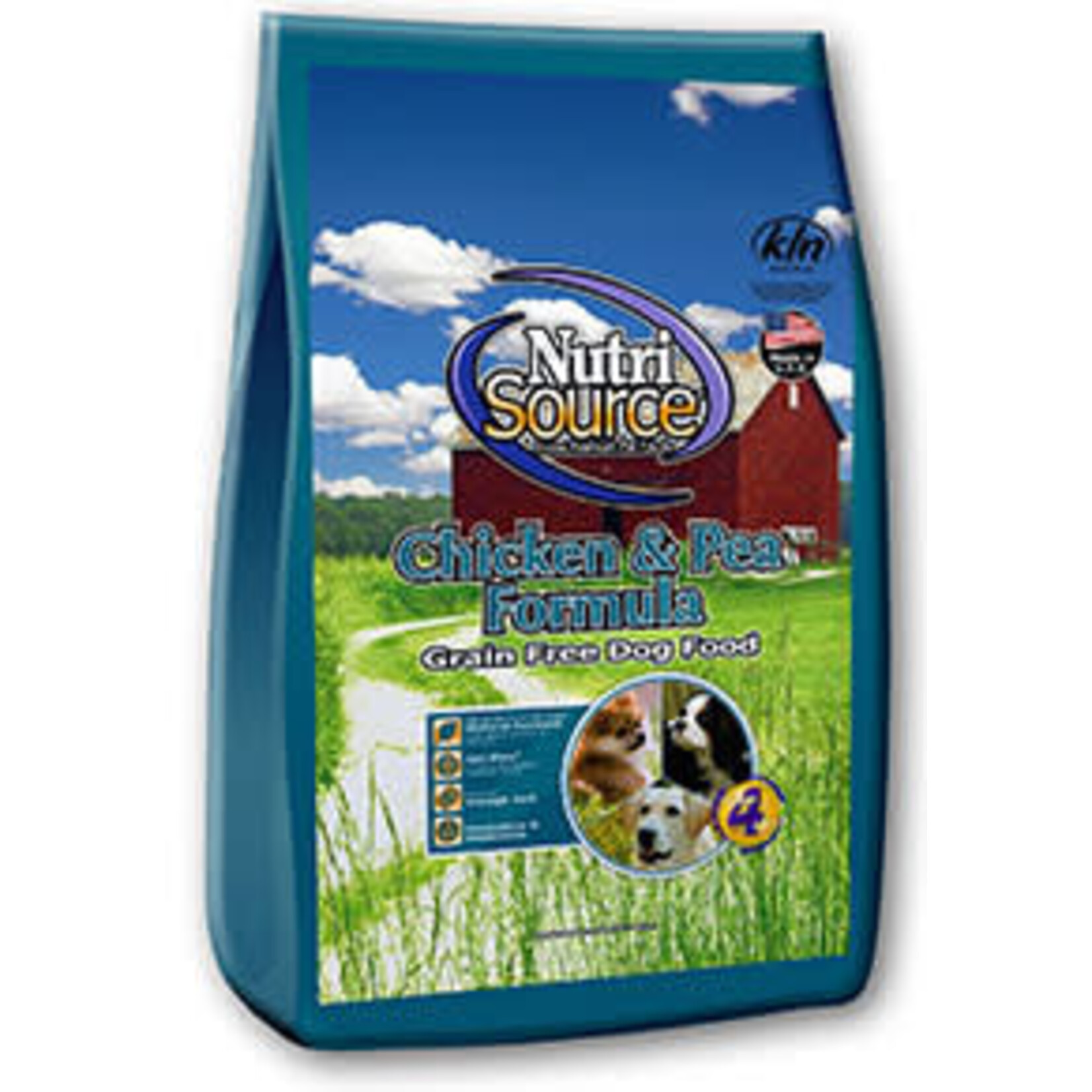 Nutrisource NUTRISOURCE GF Chicken & Pea Dog  4#