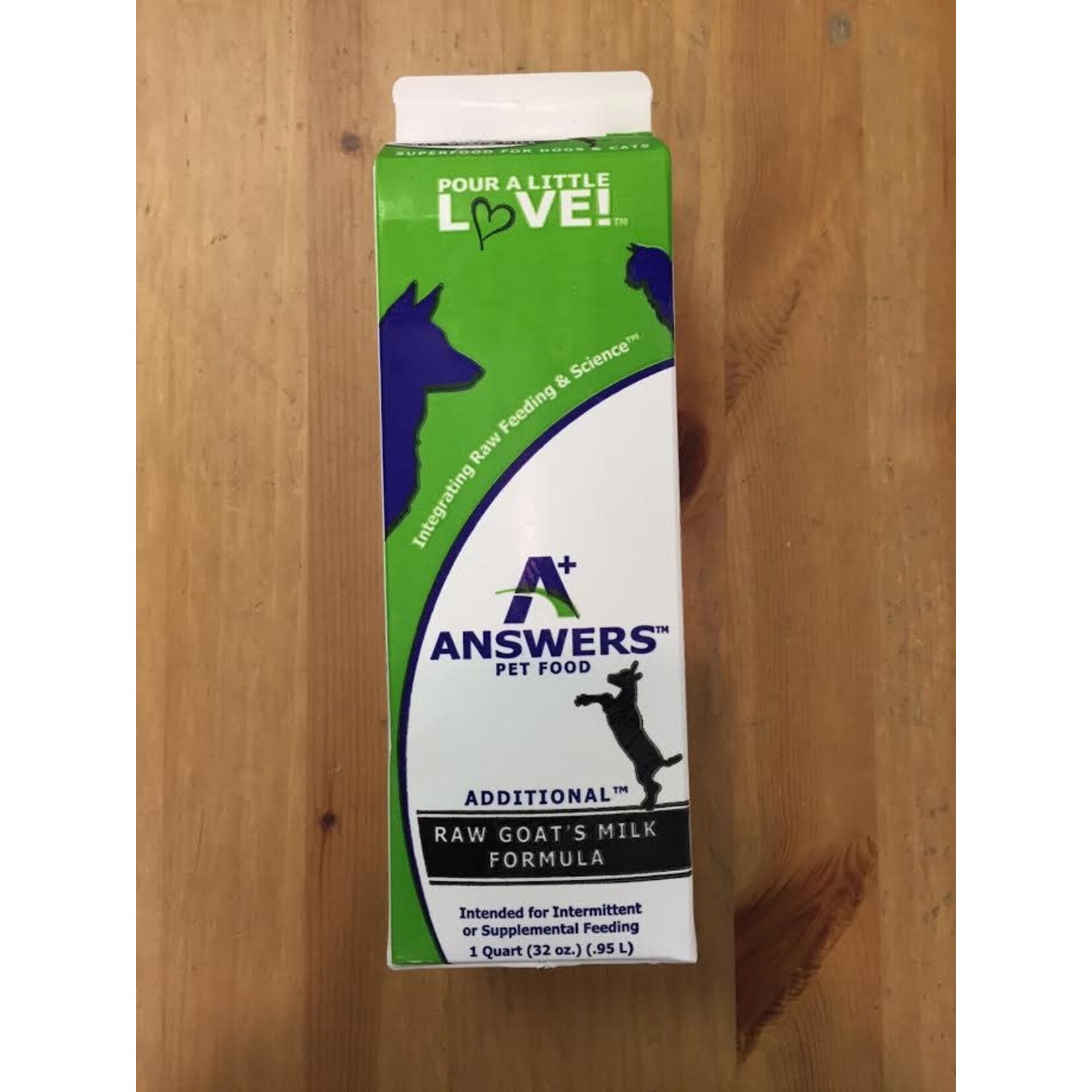 Answers ANSWERS GOAT Milk Quart