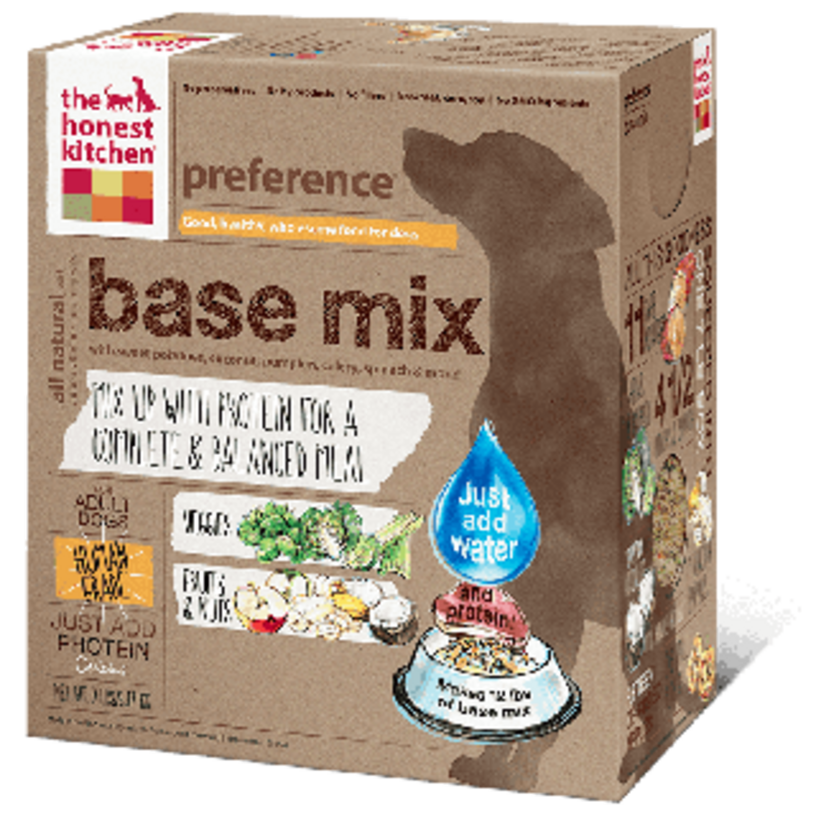 Honest Kitchen Honest Kitchen GF Wholemade Dehydrated Base Mix Fruit & Veg 3#