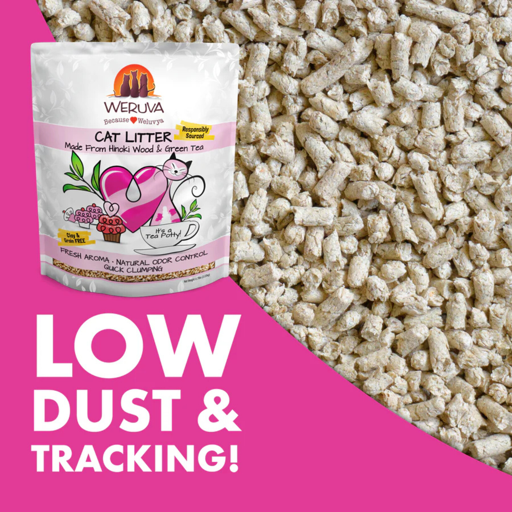 Weruva WERUVA Tea Potty Litter 6.7#