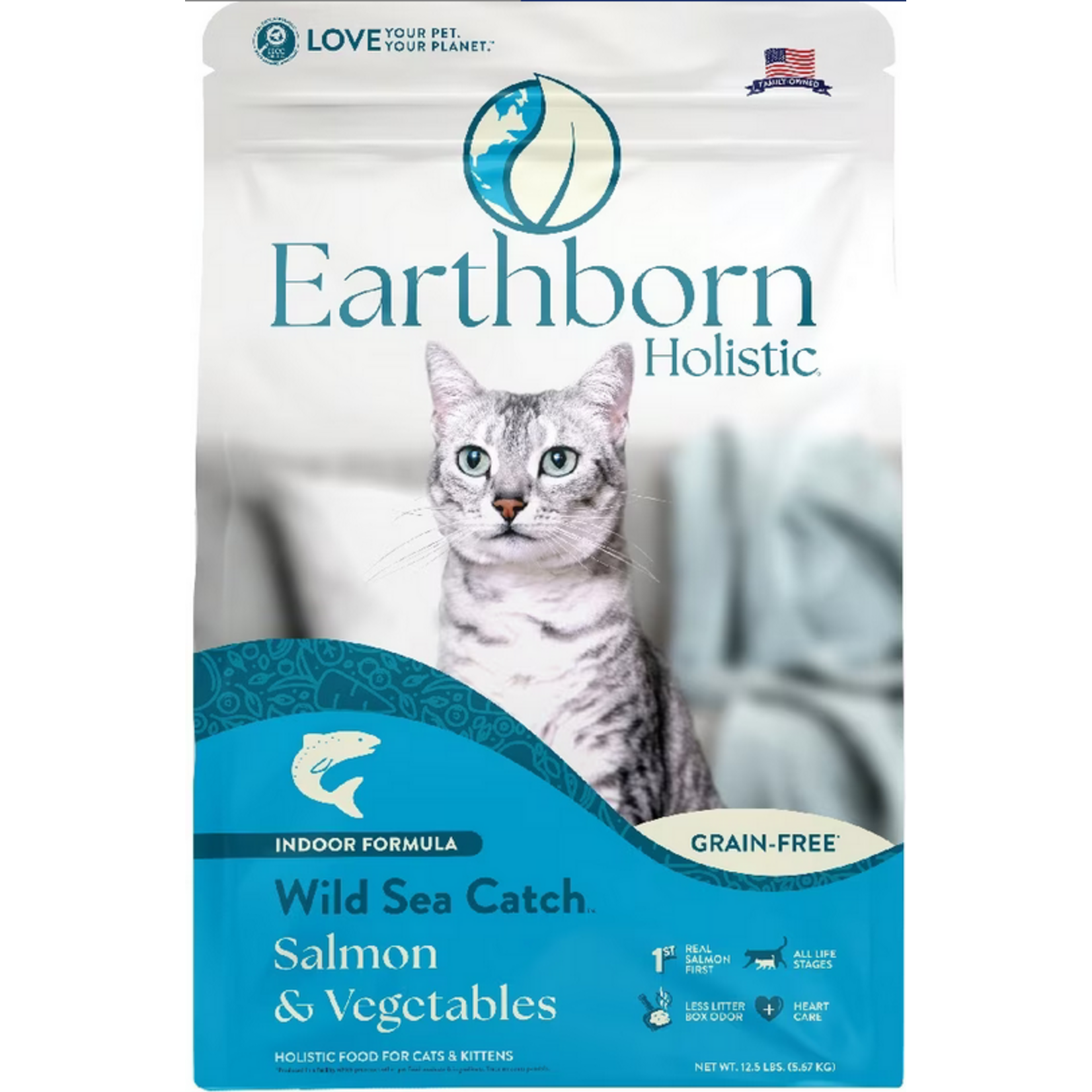 Earthborn EARTHBORN GF Sea Catch Cat 12.5#