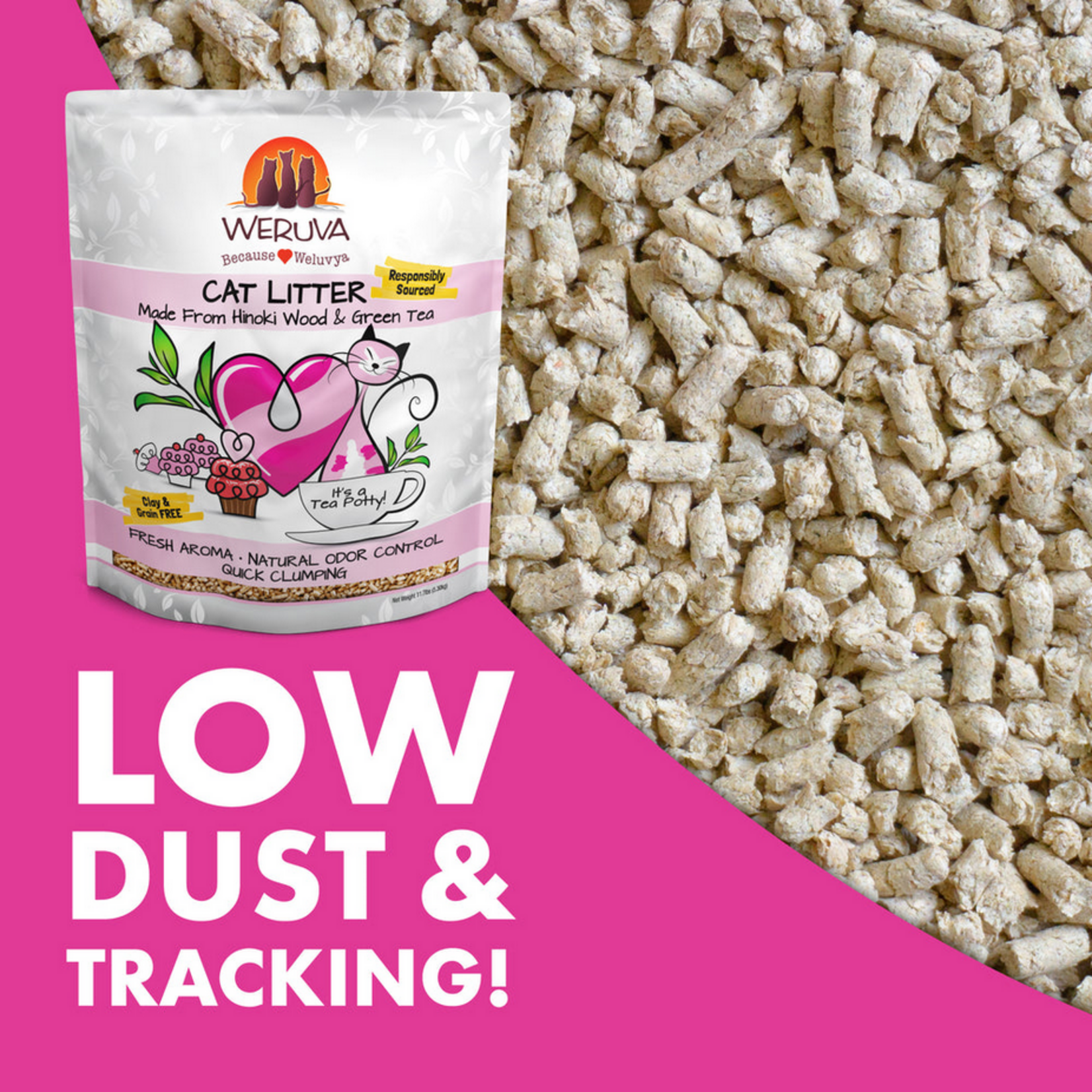 Weruva WERUVA Tea Potty Litter 11.7#