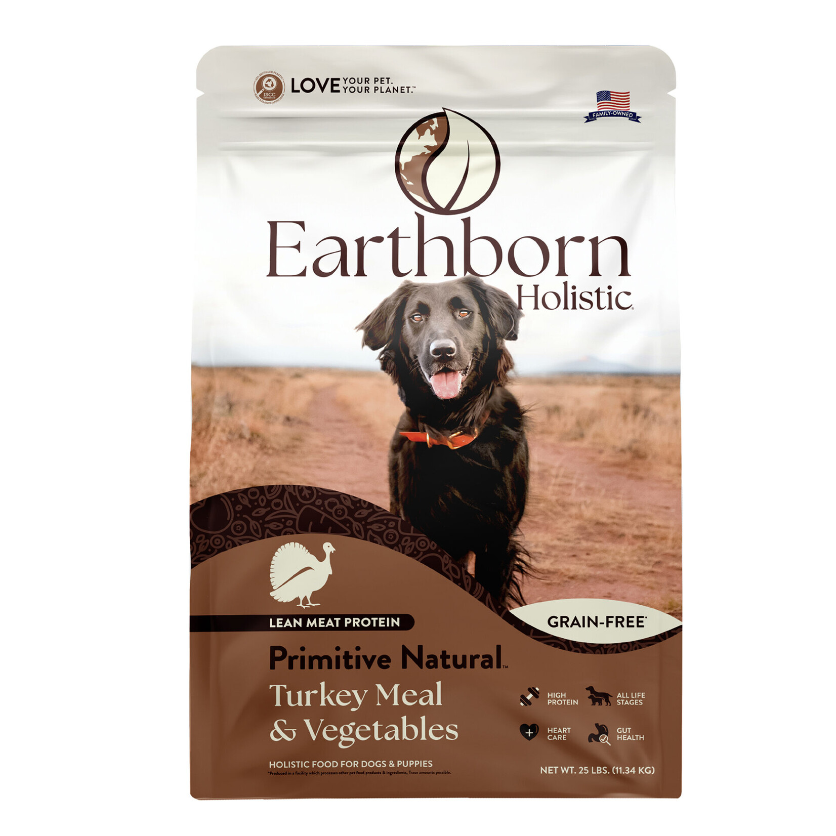 Earthborn EARTHBORN GF Primitive Natural Dog 25#