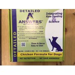 Answers ANSWERS Detailed Chicken Dog Food 2.2 lb Nibbles (35 x 1oz)