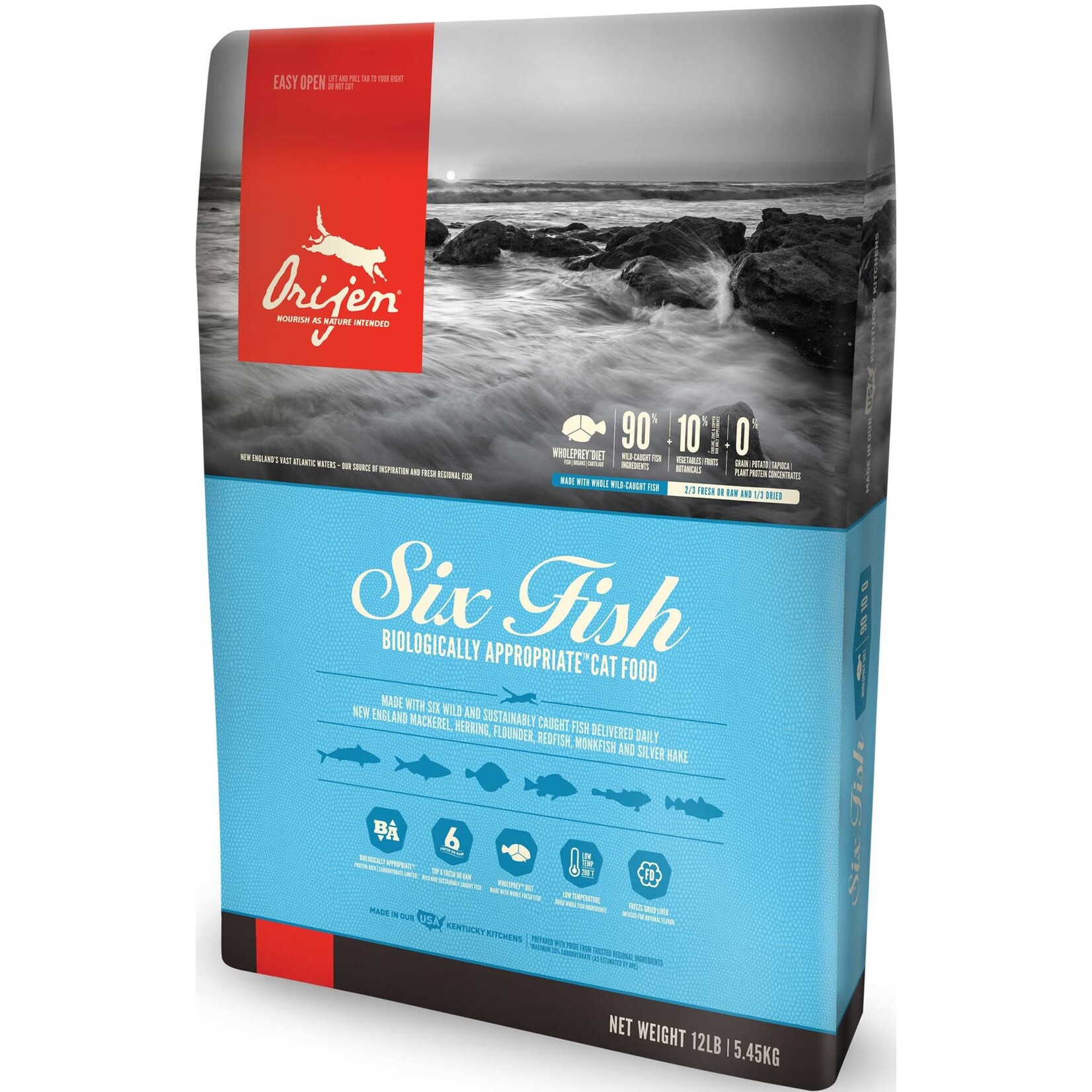 Orijen ORIJEN 6 Fish Cat 4#