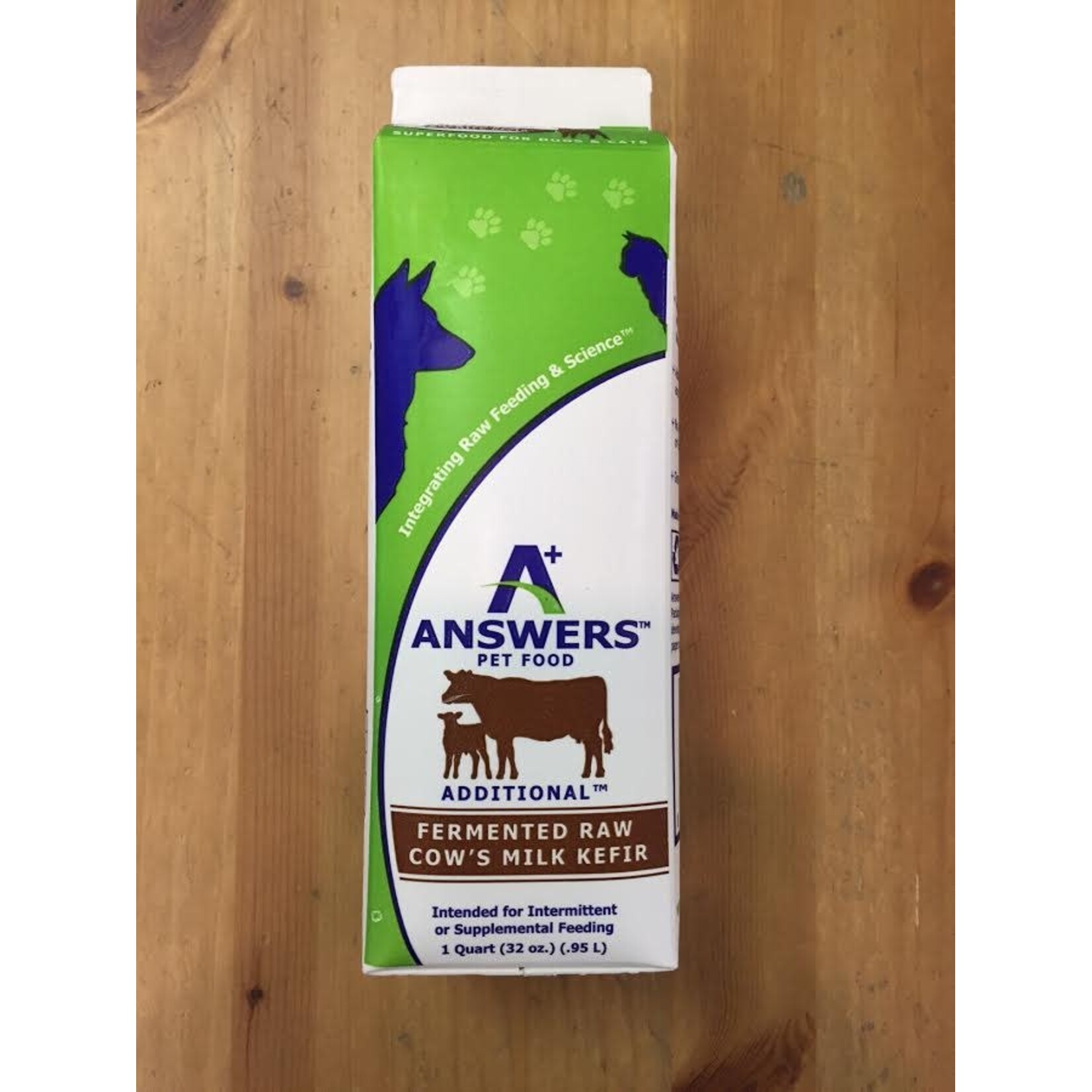Answers ANSWERS COW Milk Kefir Quart