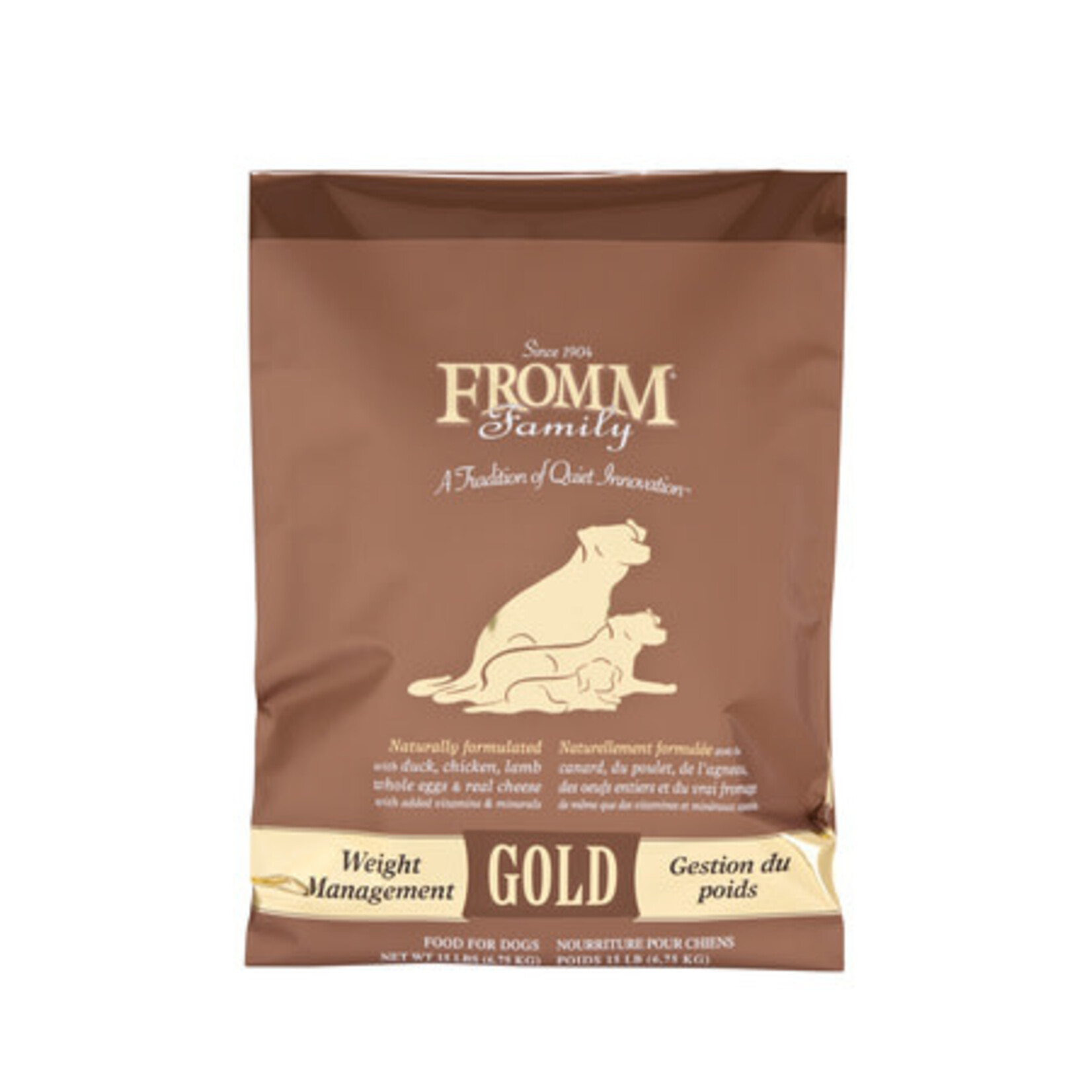 Fromm Family Fromm Gold Weight Management Dry Dog Food 15#