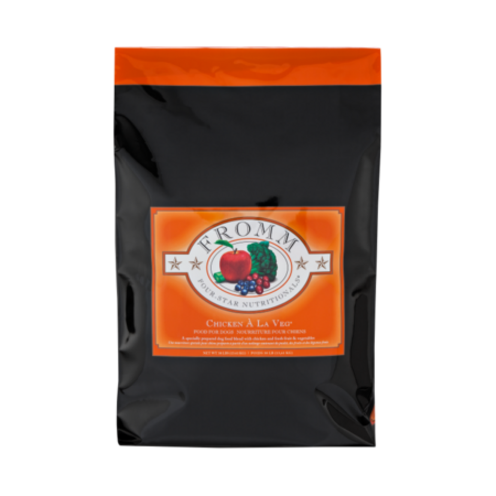 Fromm Family Fromm Four-Star Nutritionals Chicken A La Veg Recipe Dog Food 26#