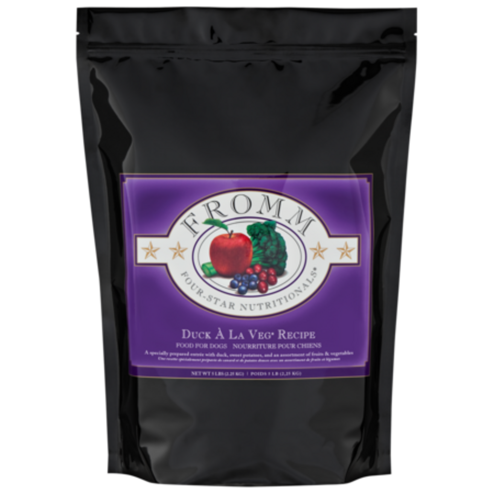 Fromm Family Fromm Four-Star Nutritionals Duck A La Veg Recipe Dog Food 4#