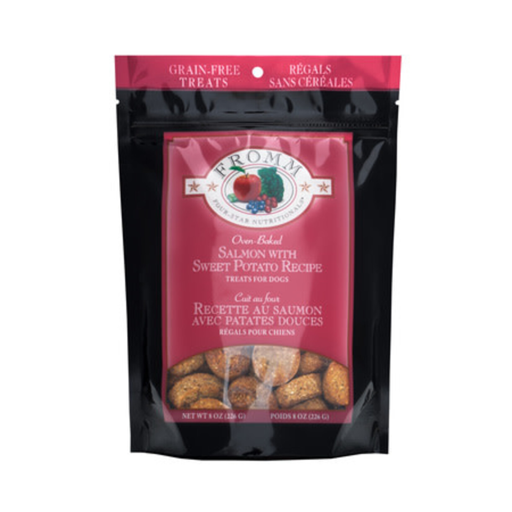 Fromm Family Fromm Salmon with Sweet Potato Dog Treats 8oz