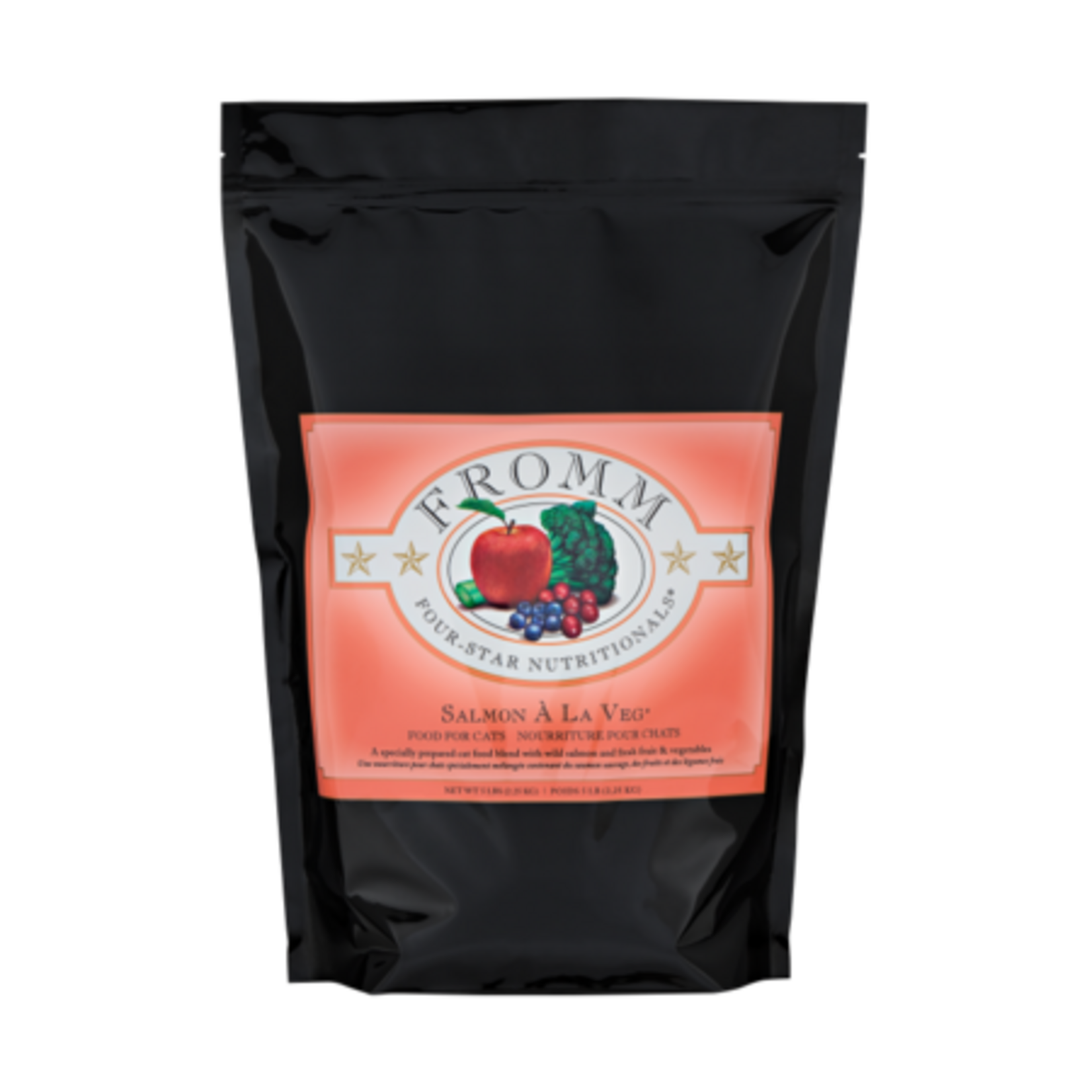 Fromm Family Fromm Four-Star Nutritionals Salmon A La Veg Recipe Cat Food 4#