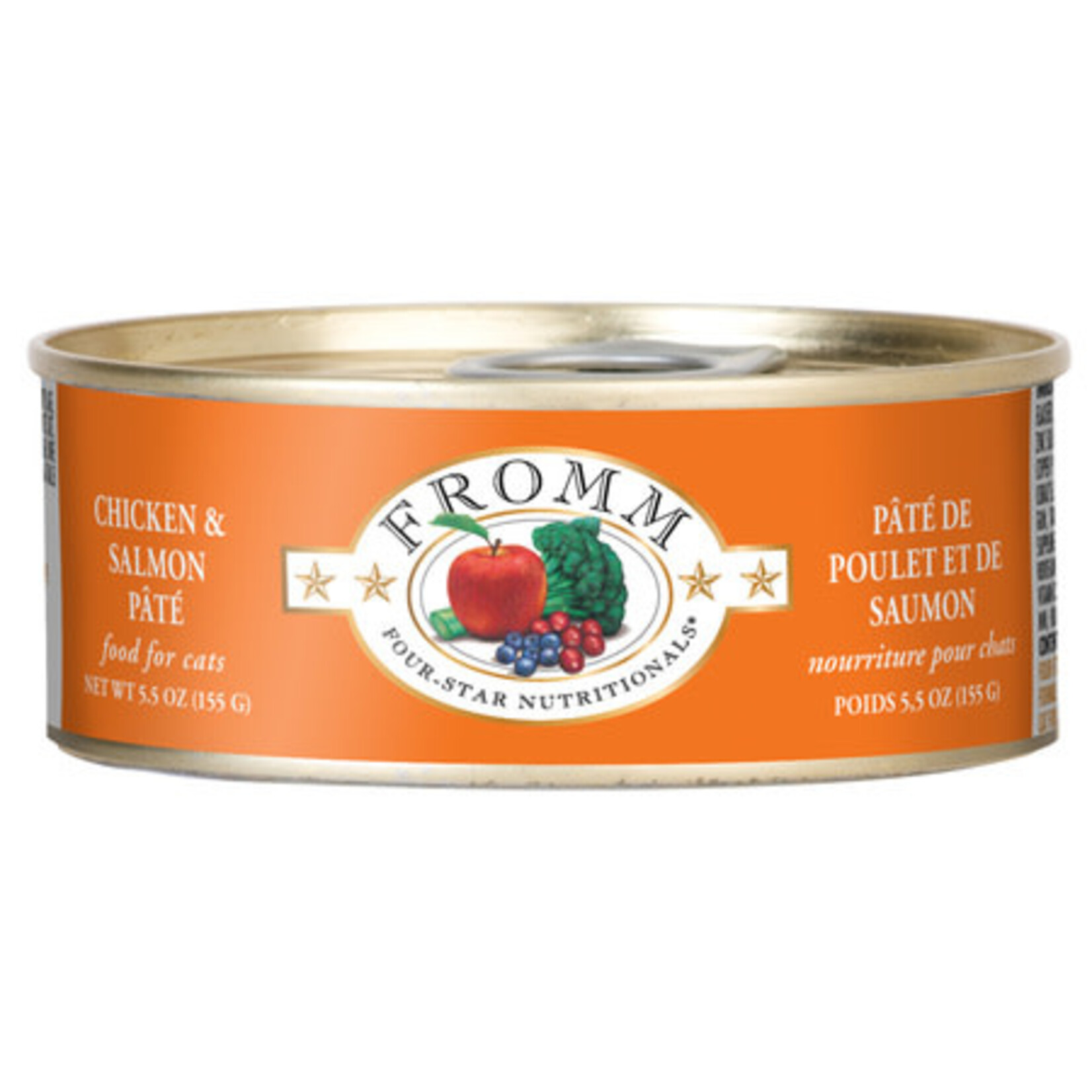 Fromm Family Fromm Chicken & Salmon Pâté Canned Cat Food 5.5oz