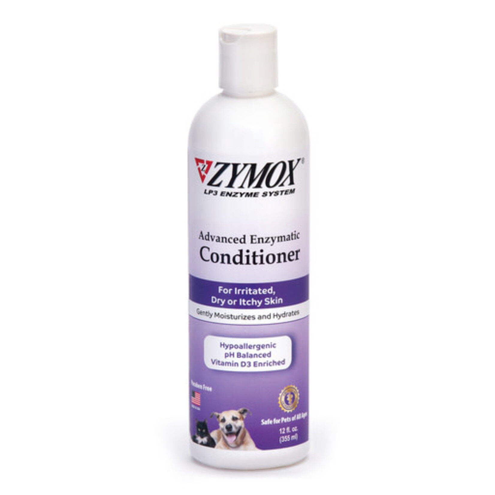 Zymox Zymox Itch Relief Conditioner with Vitamin D3 12oz