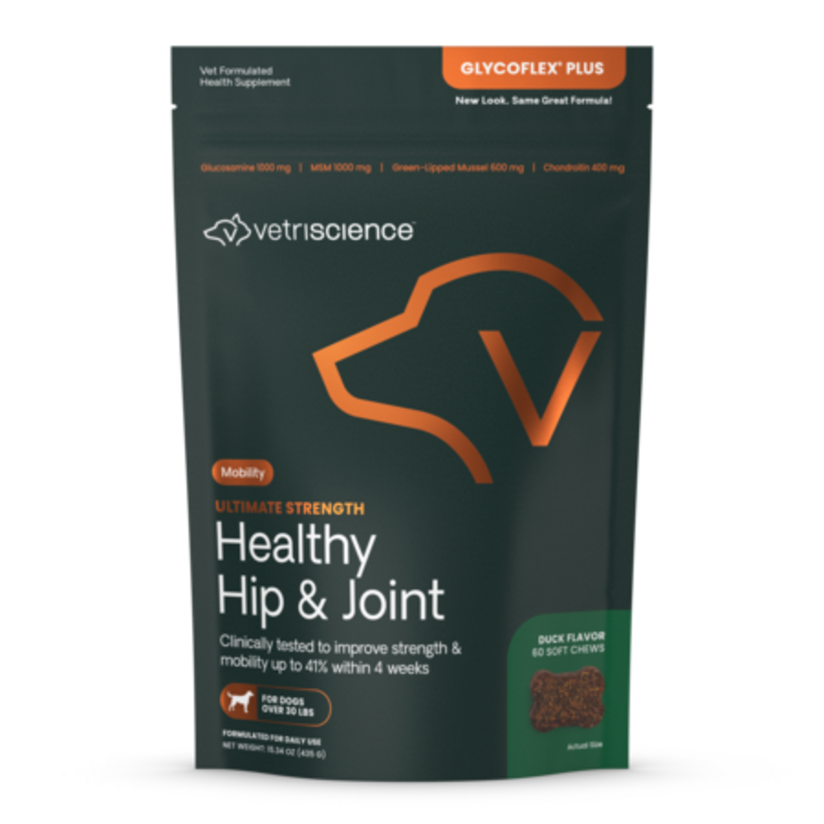 Pet Naturals / VetriScience VETRI Glycoflex Plus Dog Supplement Chews 60ct