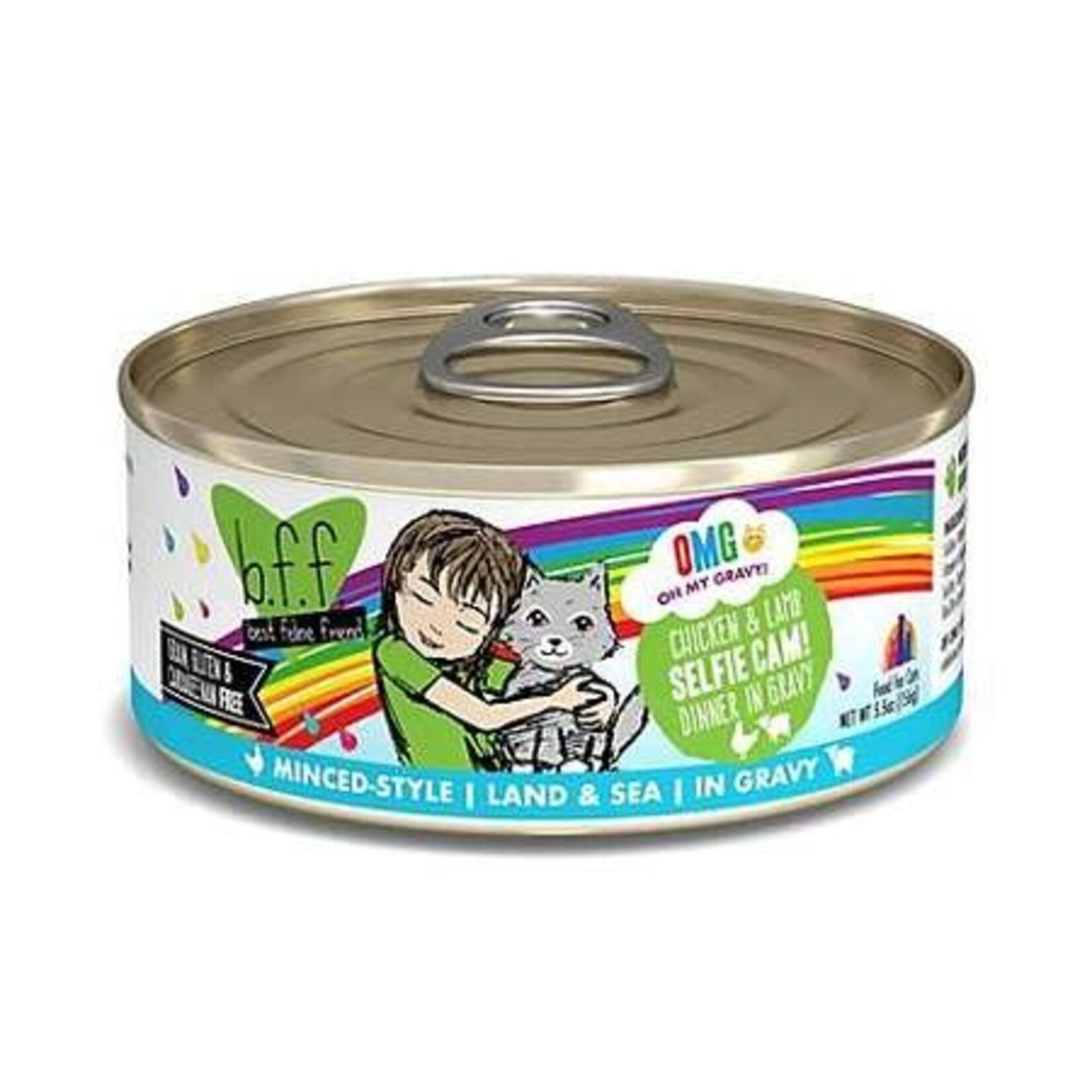 Weruva Weruva BFF OMG Chicken & Lamb Selfie Cam! Cat Can 2.8oz