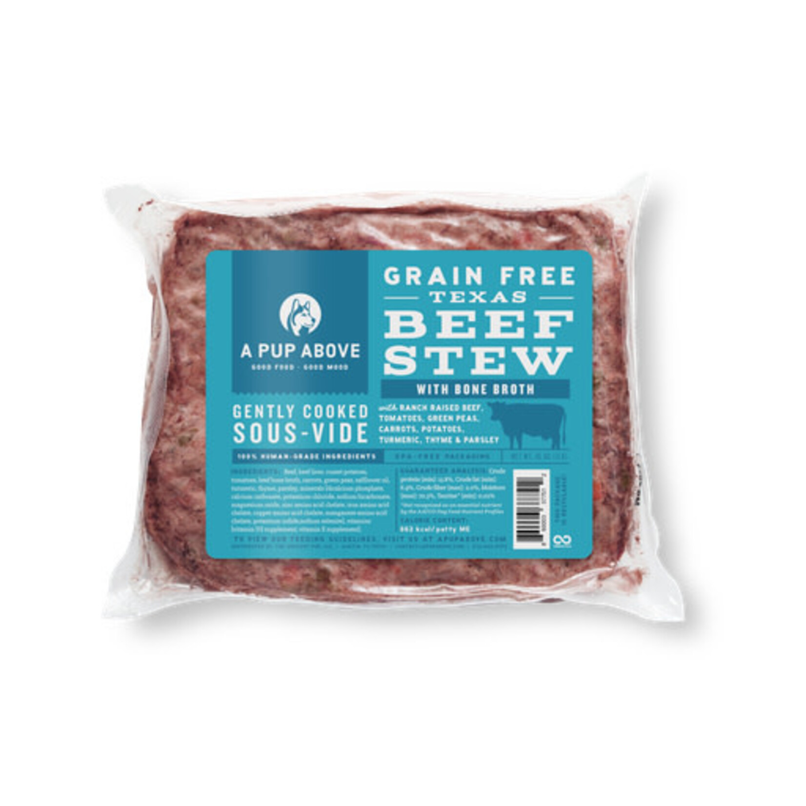 A Pup Above A Pup Above Vet-Formulated Gently Cooked Texas Beef Stew 1#