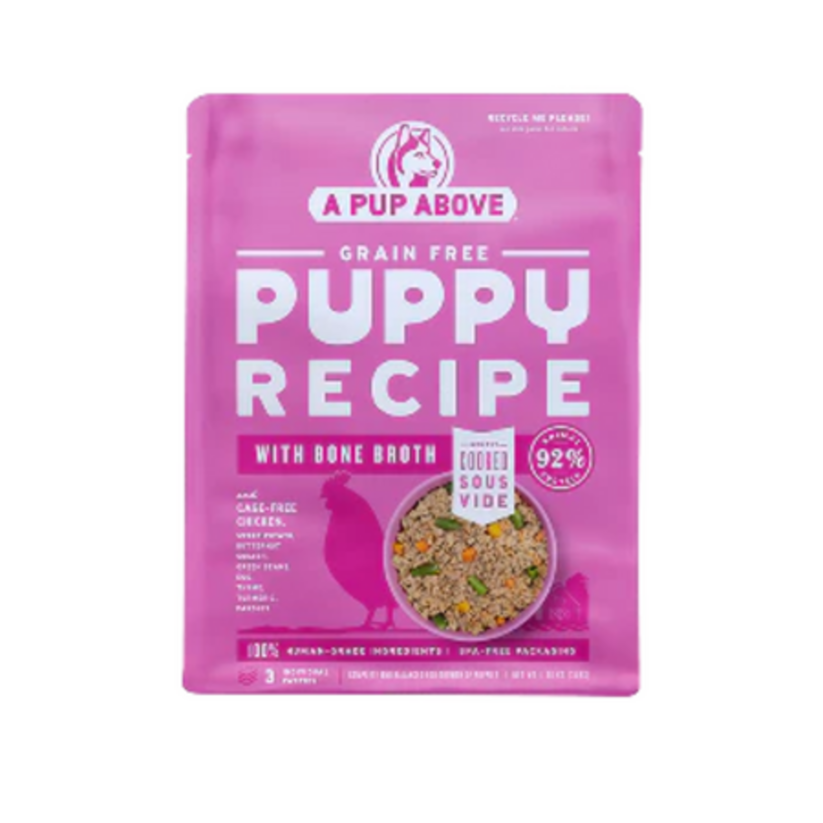 A Pup Above A Pup Above Vet-Formulated Gently Cooked Puppy Recipe 3#