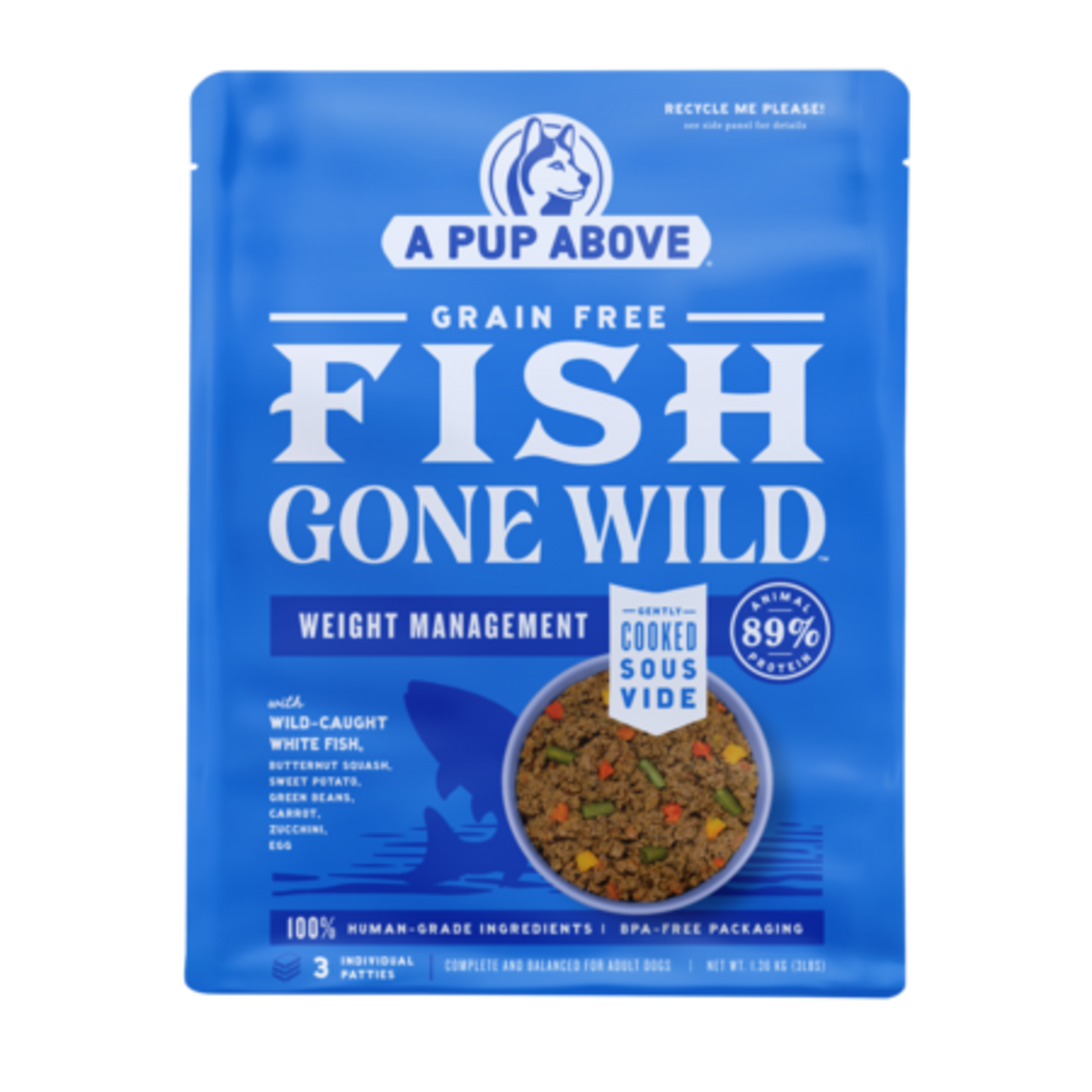 A Pup Above A Pup Above Vet-Formulated Gently Cooked Fish Gone Wild 3#
