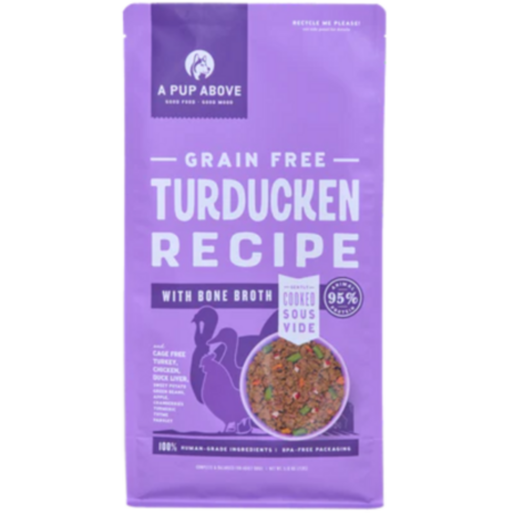 A Pup Above A Pup Above Vet-Formulated Gently Cooked Turducken 7#