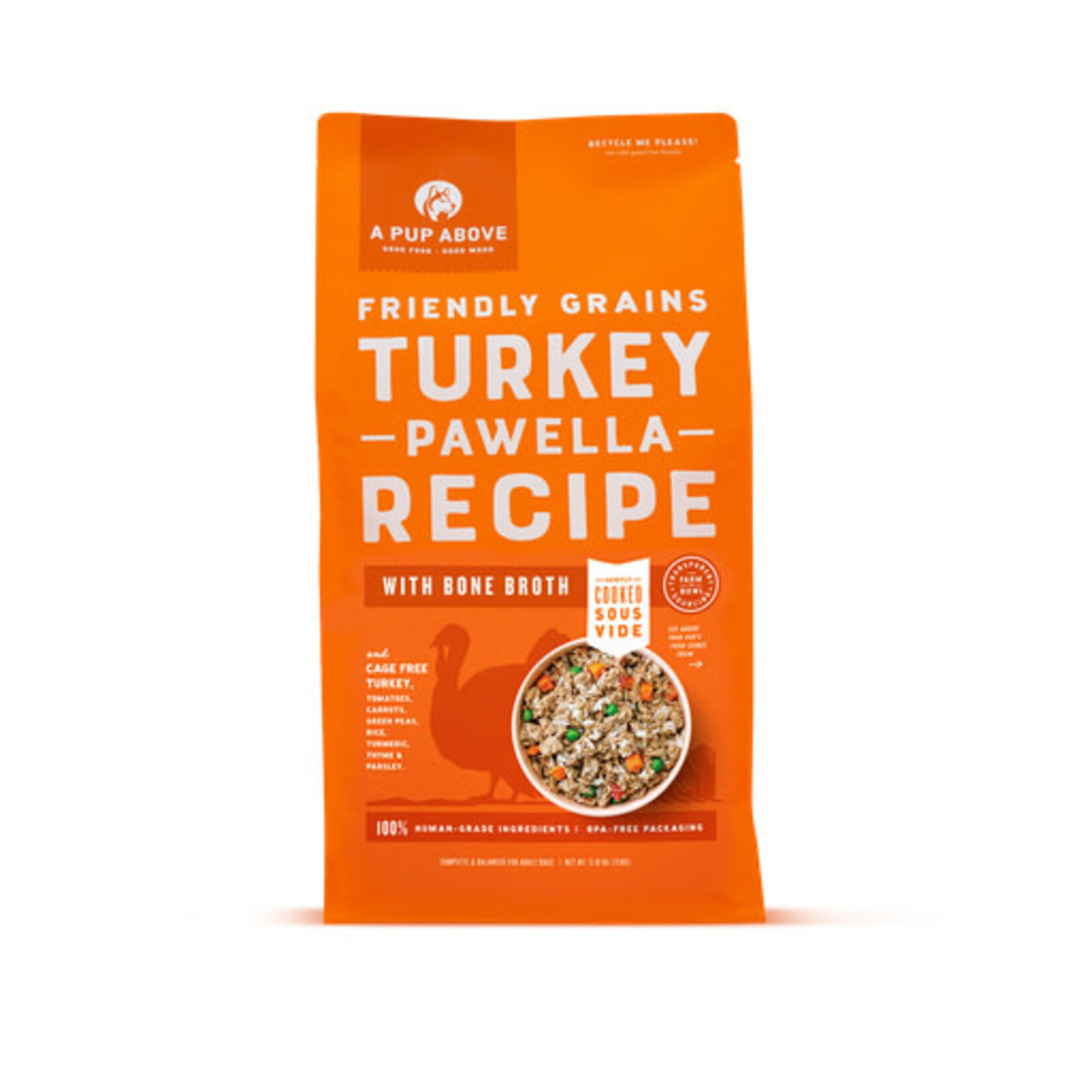 A Pup Above A Pup Above Vet-Formulated Gently Cooked Turkey Pawella 7#