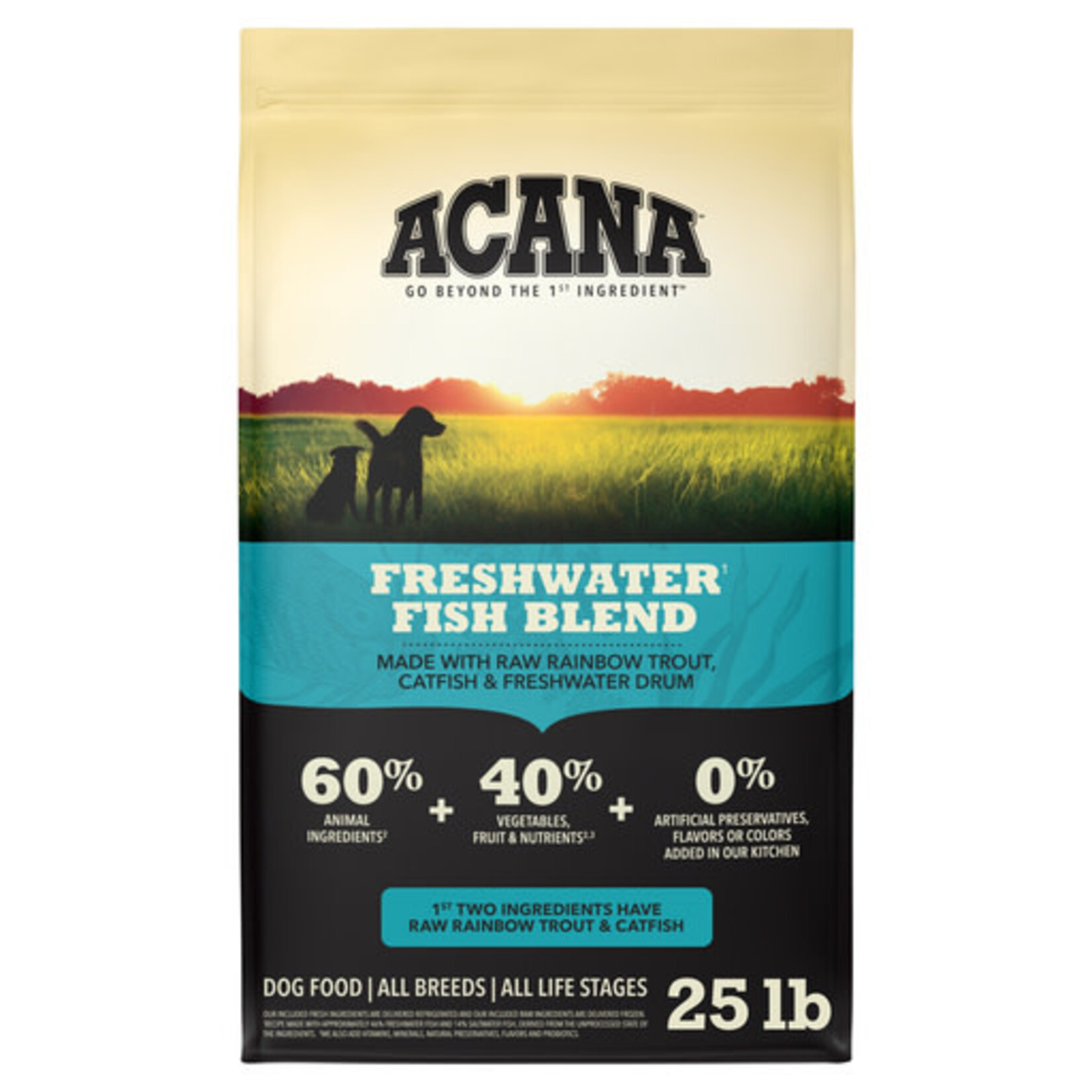 Acana ACANA Freshwater Fish Grain-Free Dry Dog Food 25#