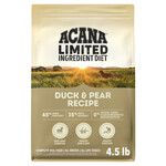 Acana ACANA Singles Limited Ingredient Duck & Pear Grain-Free High-Protein Dry Dog Food, 4.5#