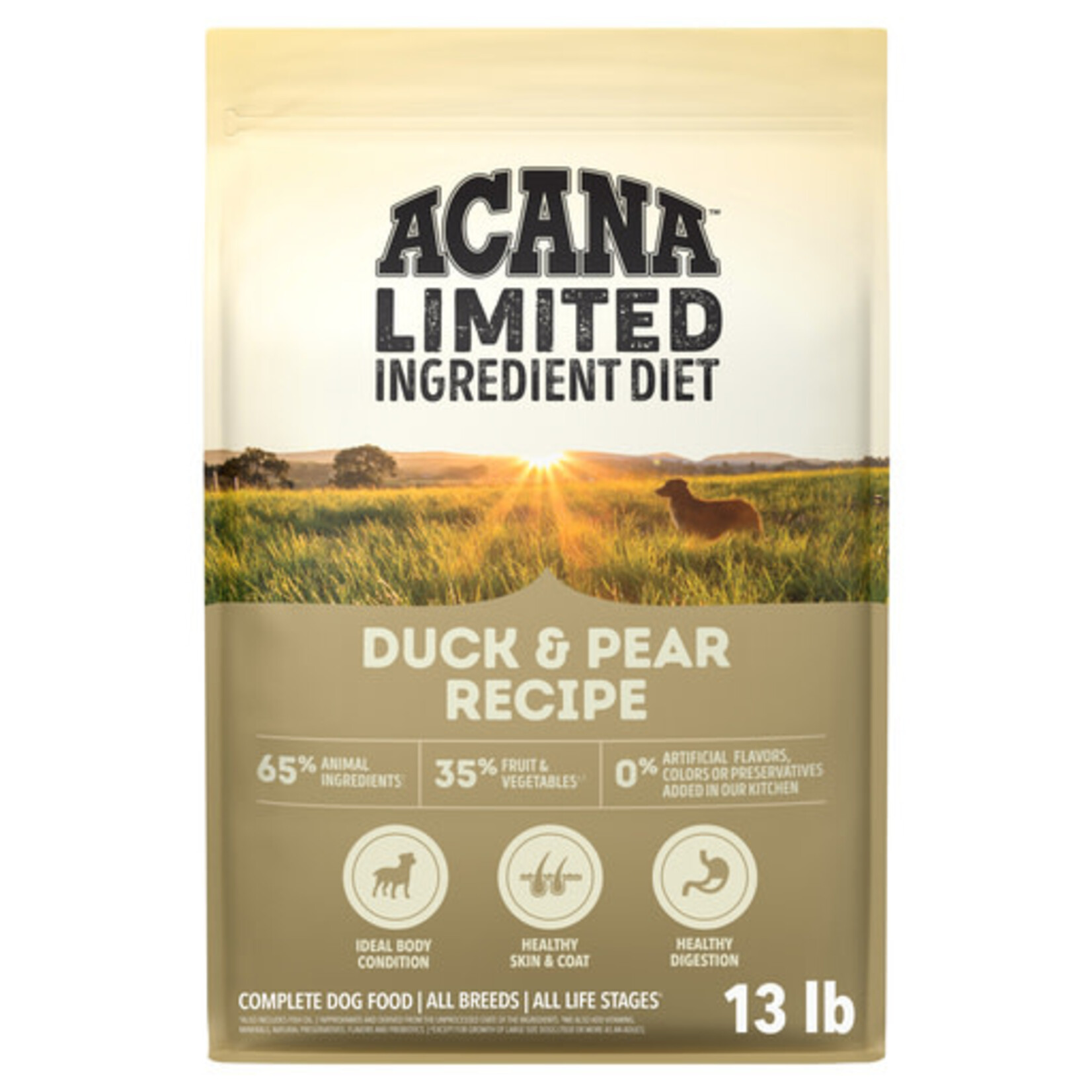 Acana ACANA Singles Limited Ingredient Duck & Pear Grain-Free High-Protein Dry Dog Food, 13#
