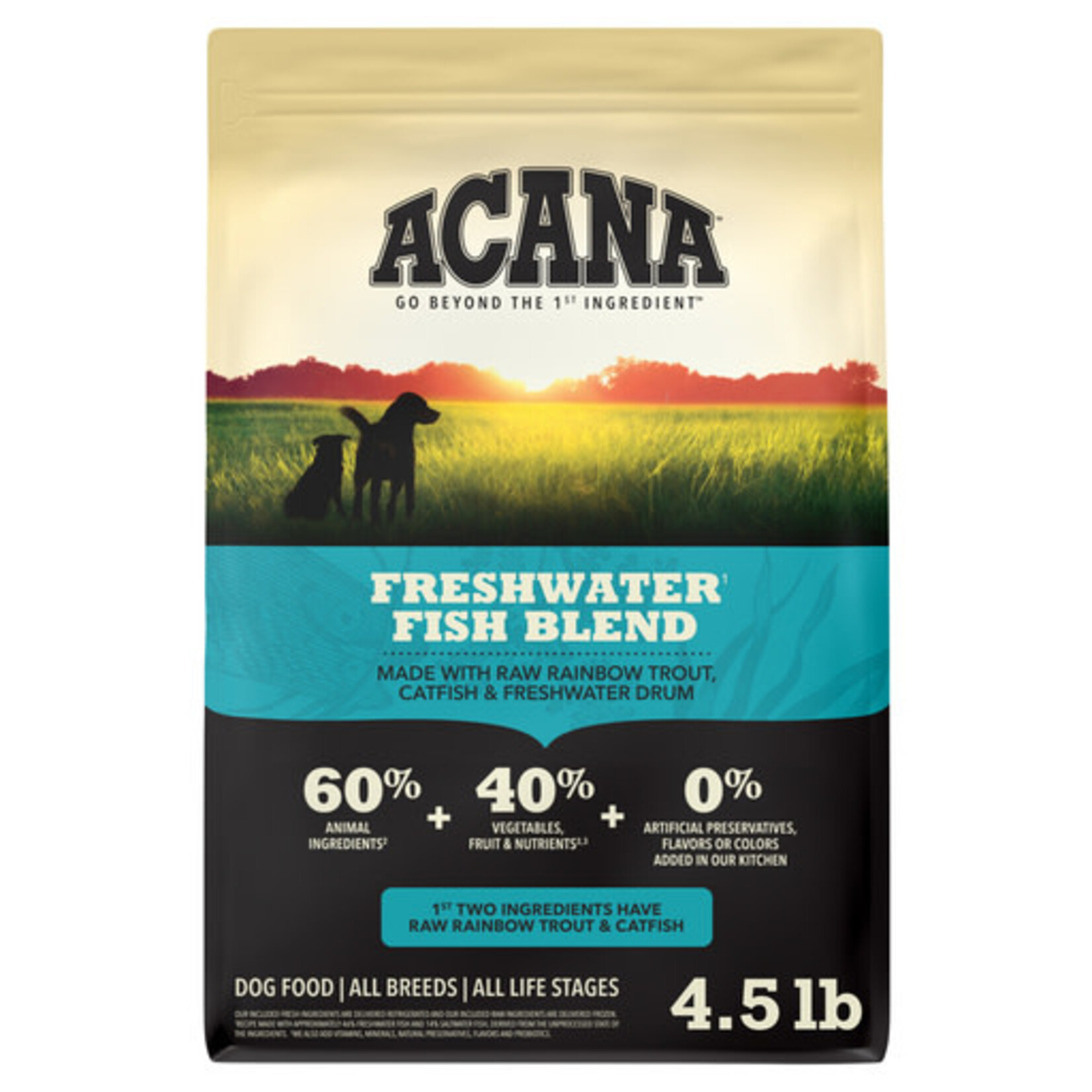 Acana ACANA Freshwater Fish Grain-Free Dry Dog Food 4.5#