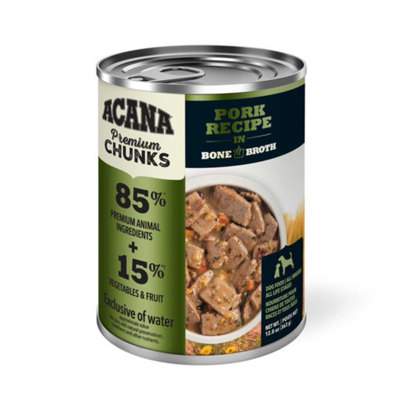 Acana Acana Pork Recipe Dog Can 12.8 oz