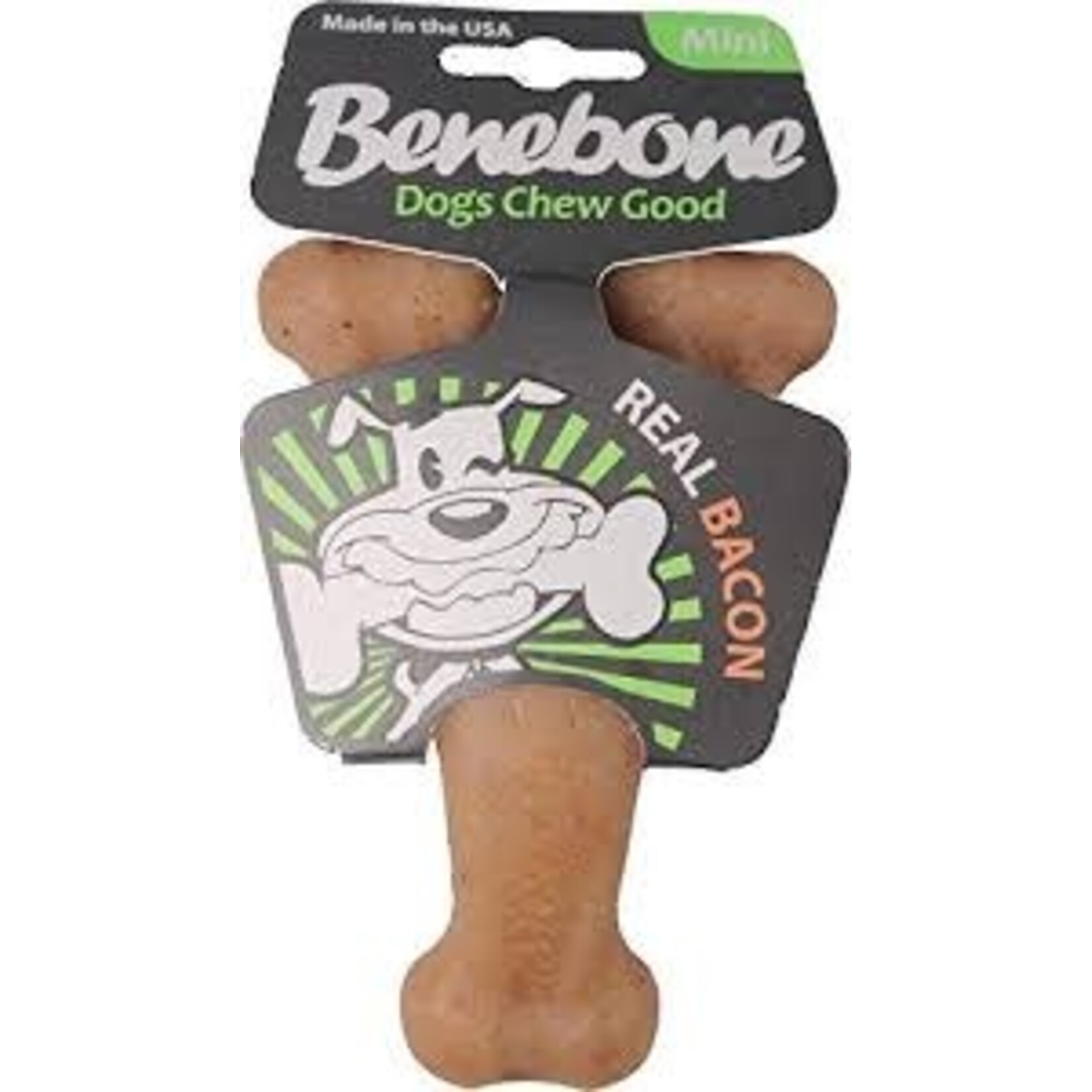 Benebone BENEBONE Wishbone Bacon Dog Toy SM