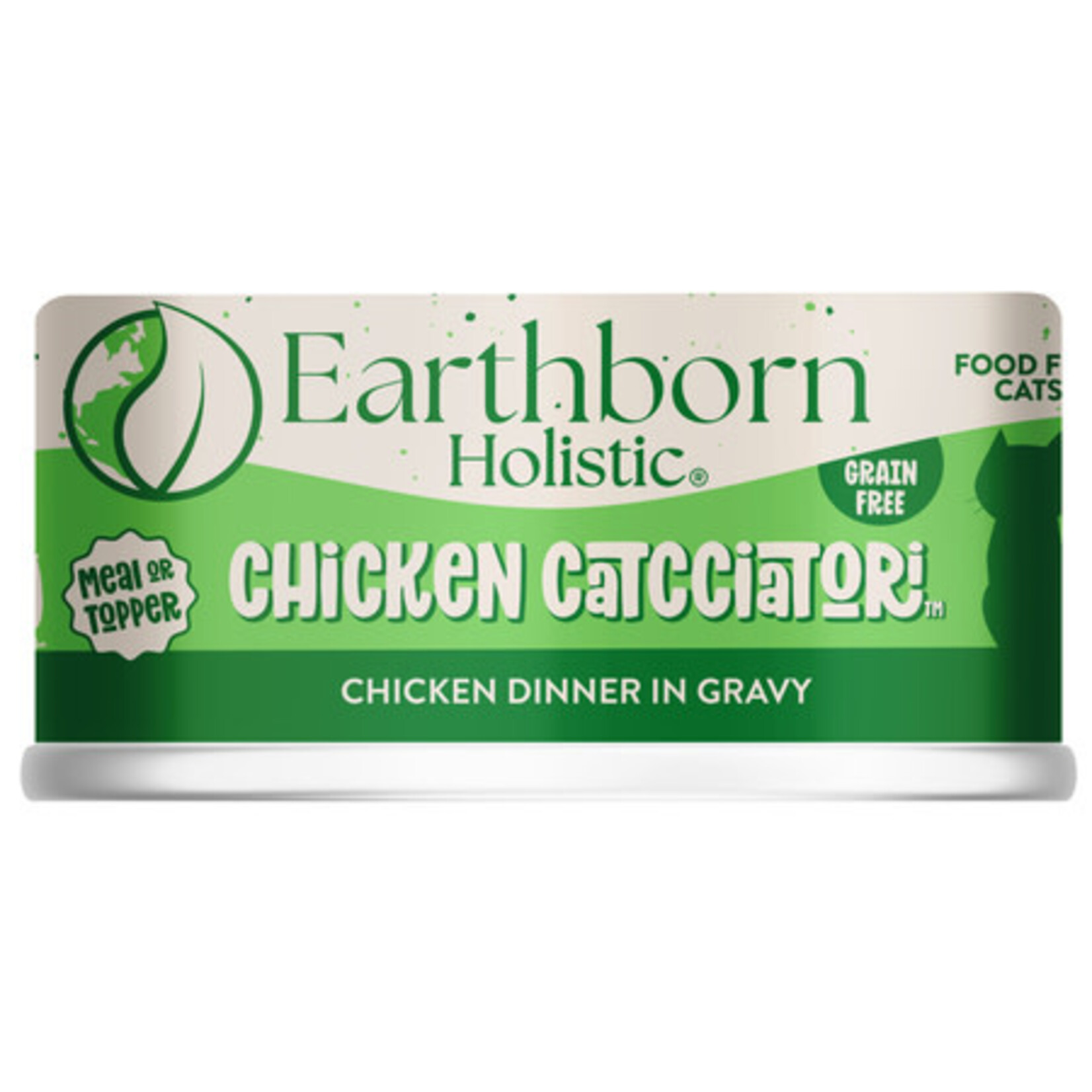 Earthborn Holistic Pet Food Earthborn Chicken Catcciatori Canned Cat Food 5.5oz