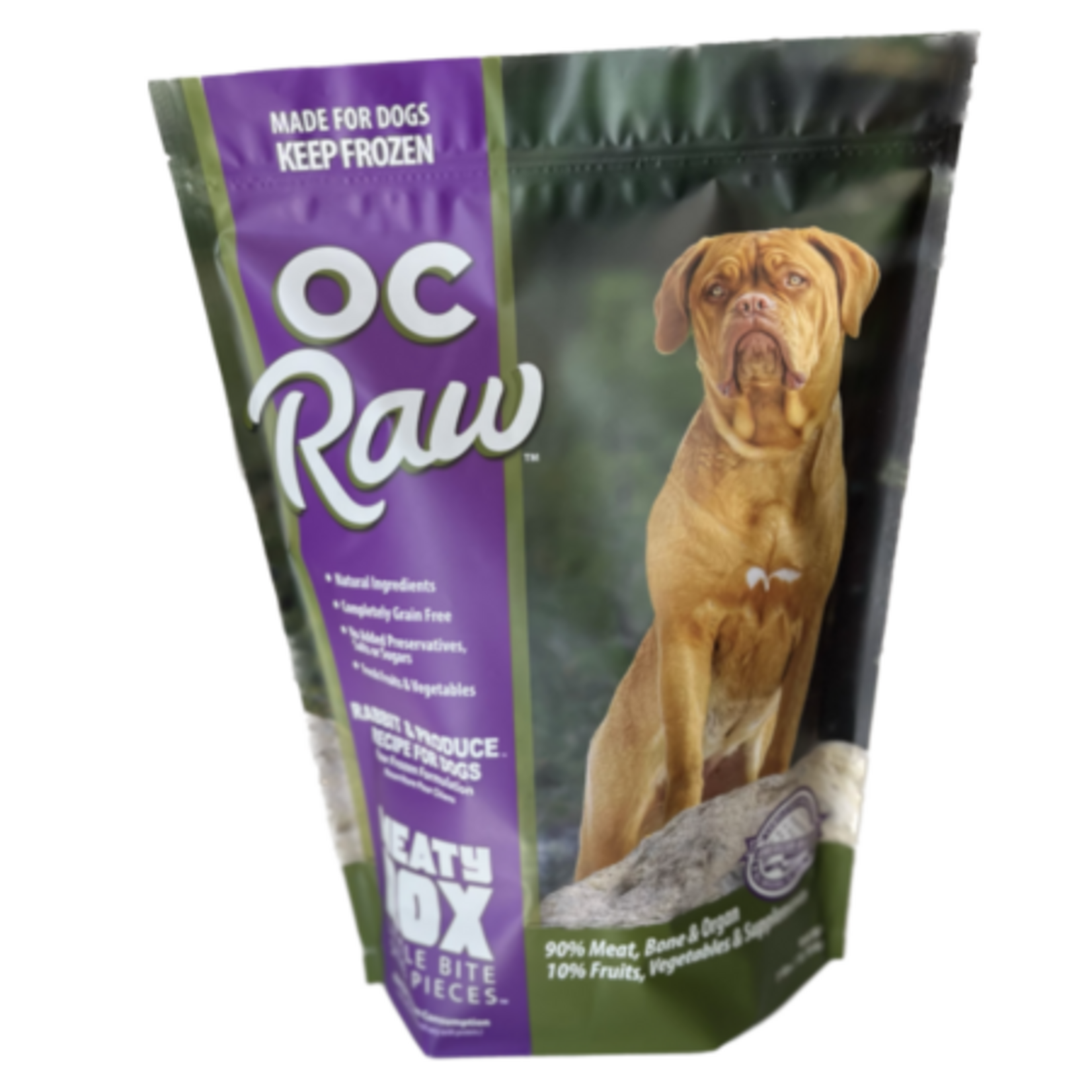 OC Raw OC Raw Frozen Rabbit & Produce Meaty Rox 7#