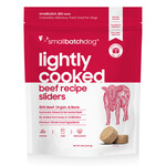Smallbatch Smallbatch Dog Frozen Lightly Cooked Beef Sliders 5#