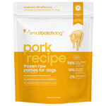 Smallbatch Smallbatch Dog Frozen Raw Patties Pork Recipe 6#