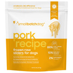 Smallbatch Smallbatch Dog Frozen Raw Sliders Pork Recipe 3#