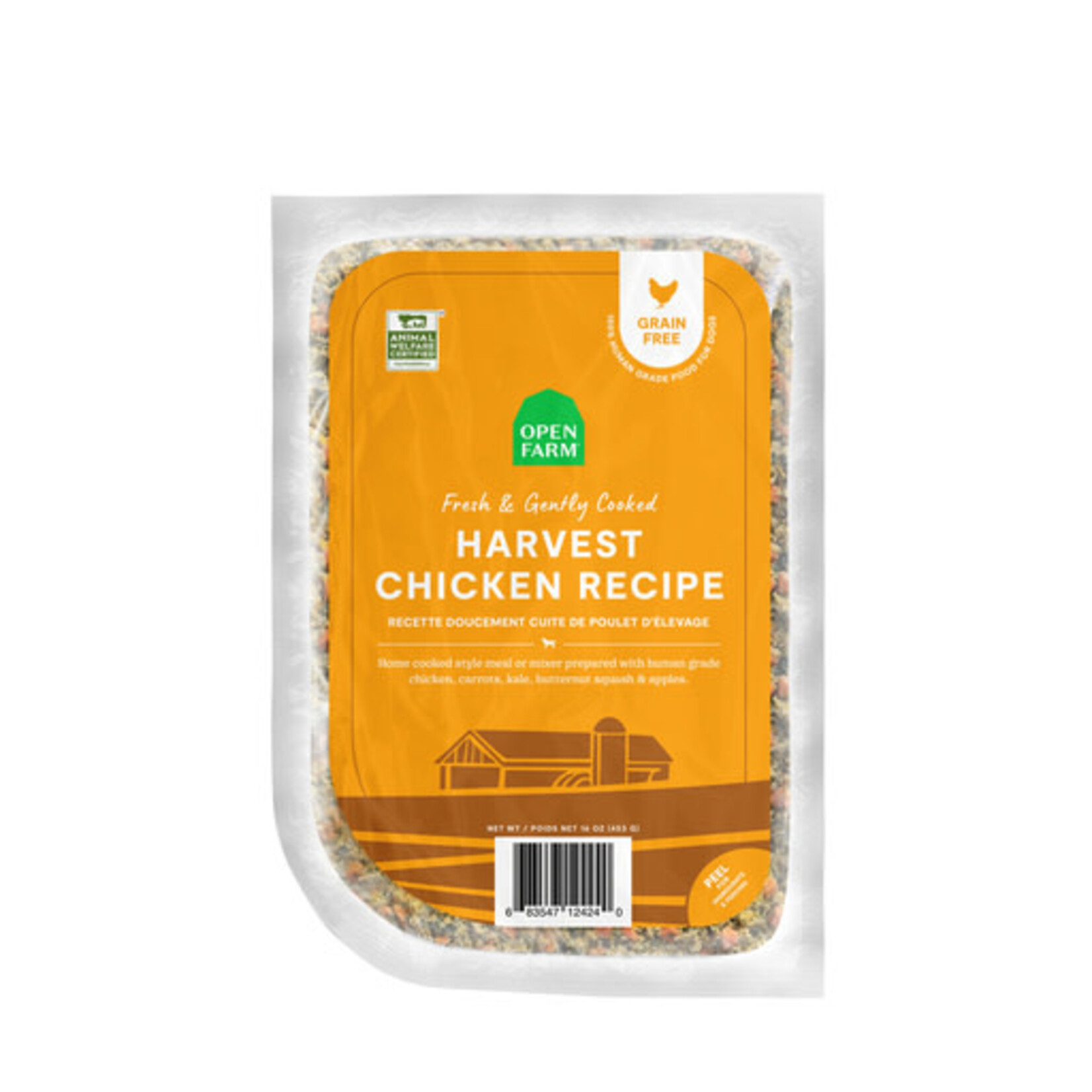 Open Farm Open Farm Gently Cooked Grain Free Harvest Chicken, 16 oz