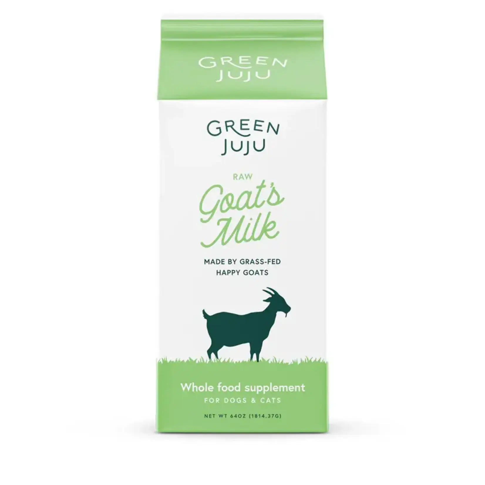 Green Juju Green Juju Frozen Raw Goats Milk Half Gallon 64 oz