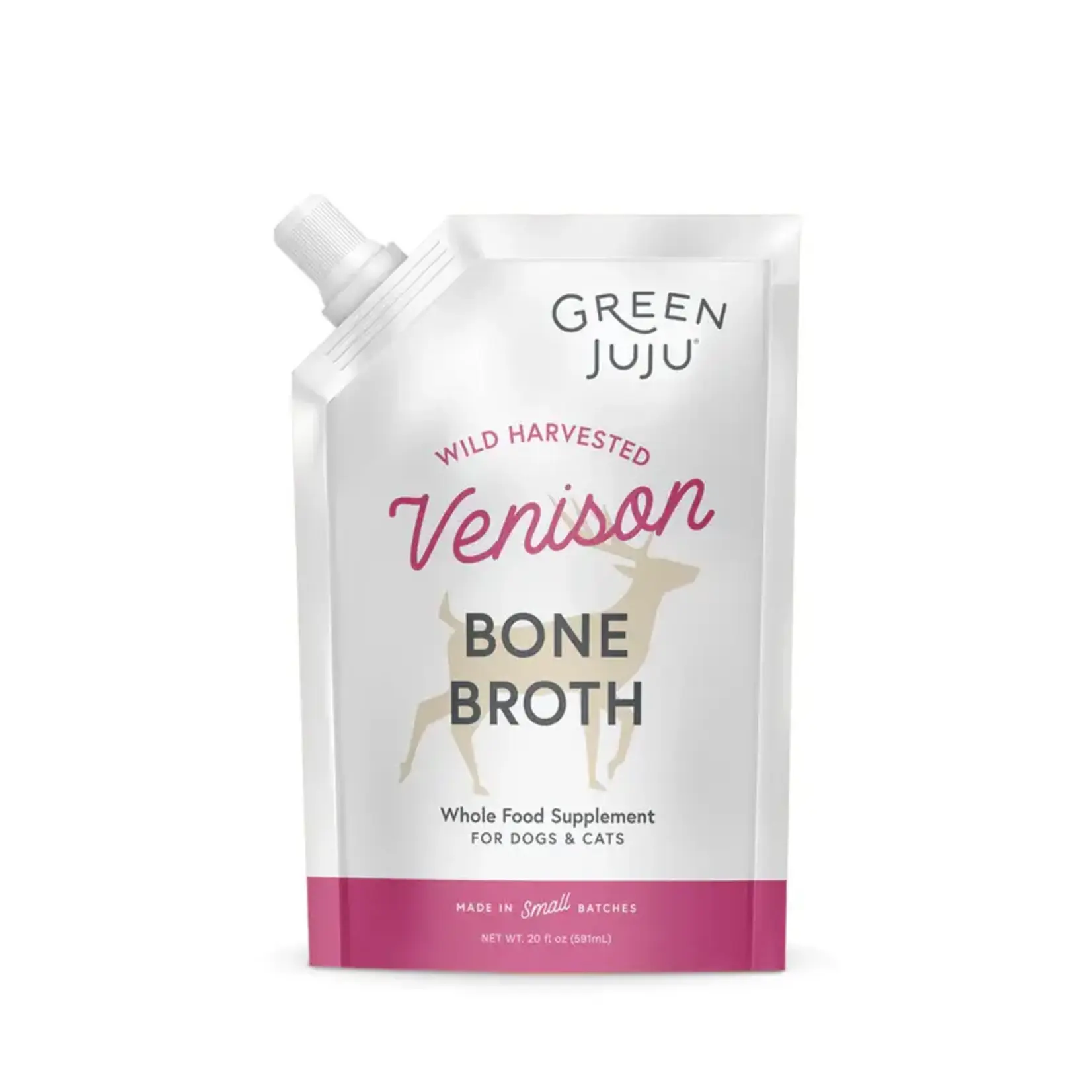 Green Juju Green Juju Frozen Wild Harvest Venison Bone Broth 20 oz