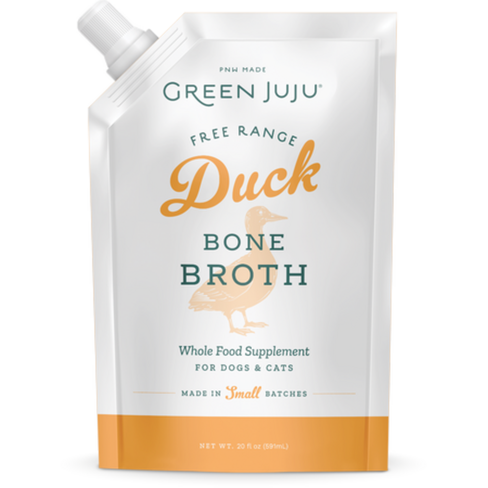 Green Juju Green Juju Frozen Duck Bone Broth 20oz
