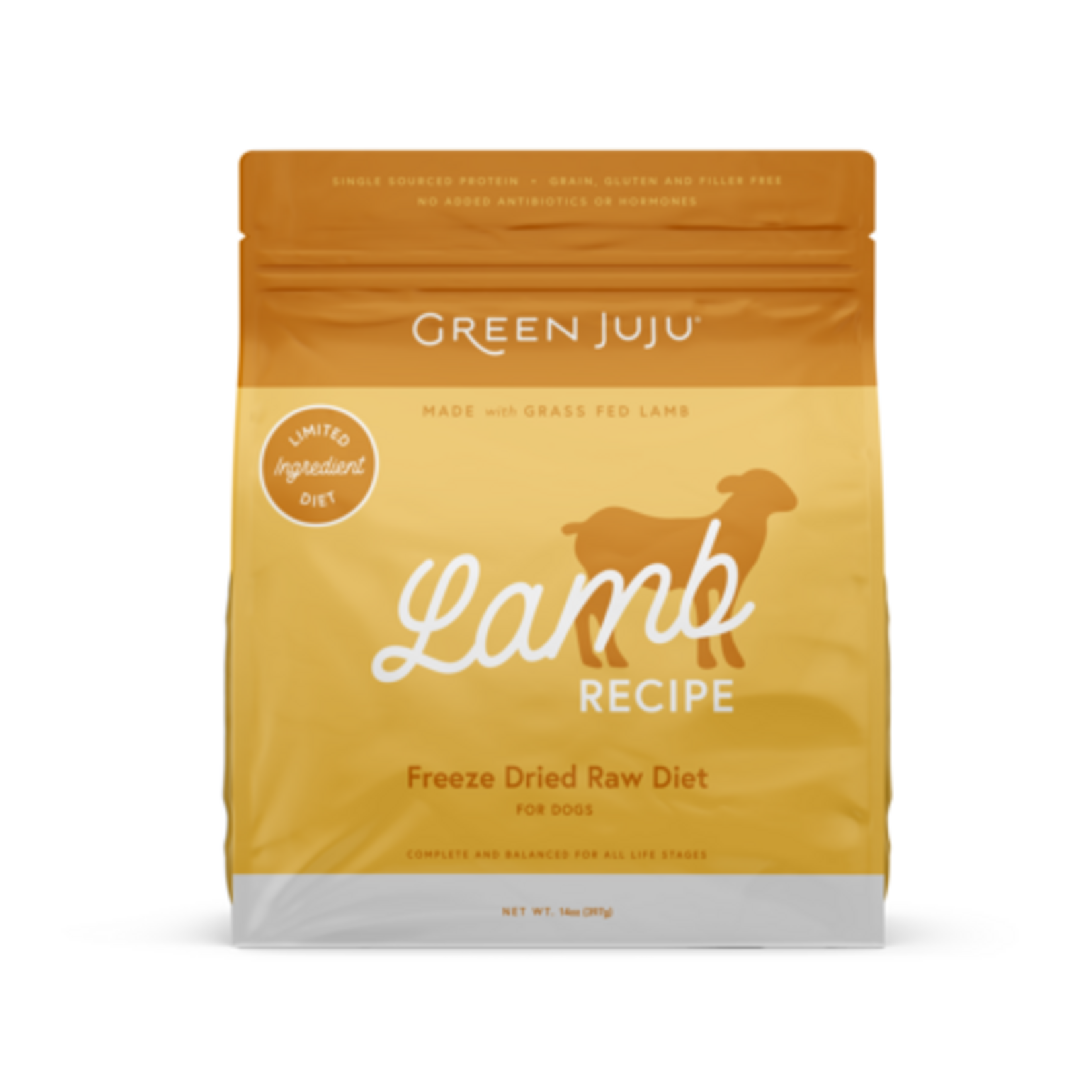 Green Juju Green Juju Freeze Dried Grass-Fed Lamb Diet 14 oz