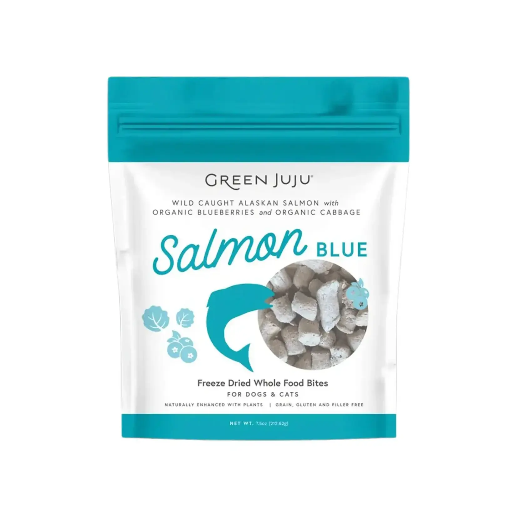 Green Juju Green Juju Freeze Dried Wild-Caught Salmon Blue 7.5 oz