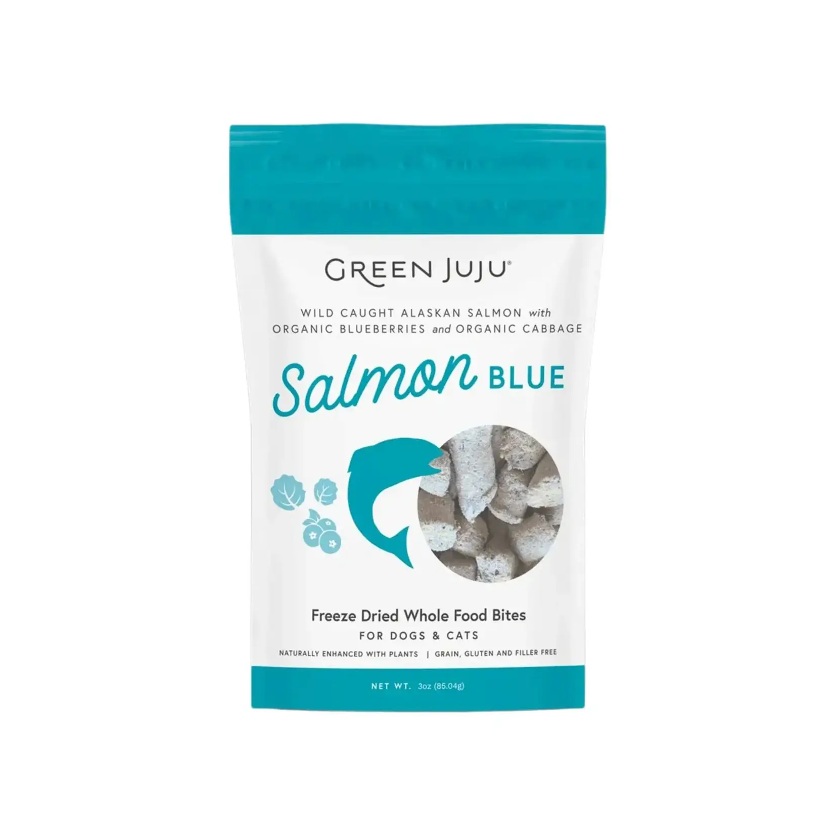 Green Juju Green Juju Freeze Dried Wild-Caught Salmon Blue 3 oz